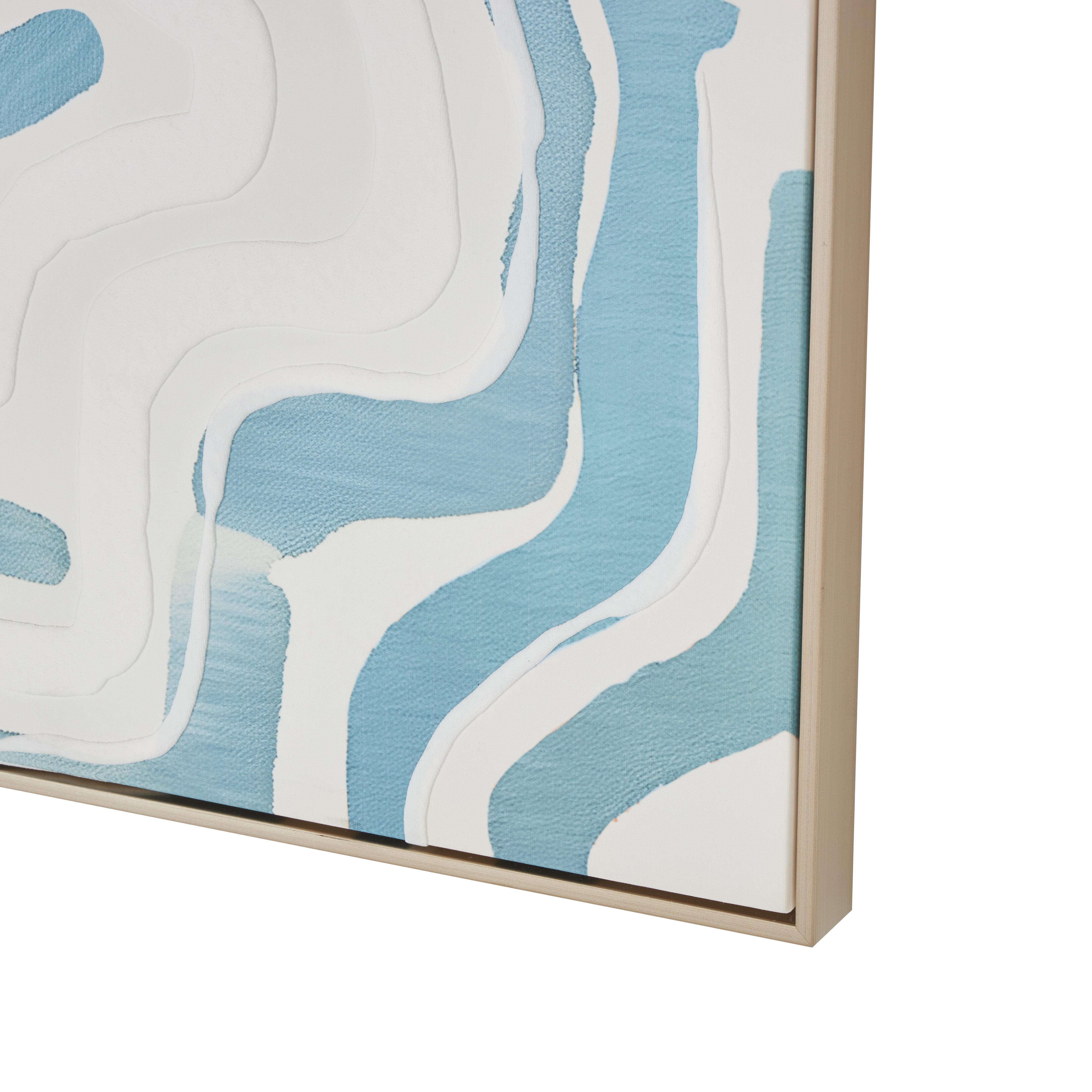 Bayberry Lane Wavy Lines Wall Art 30" x 40", , large