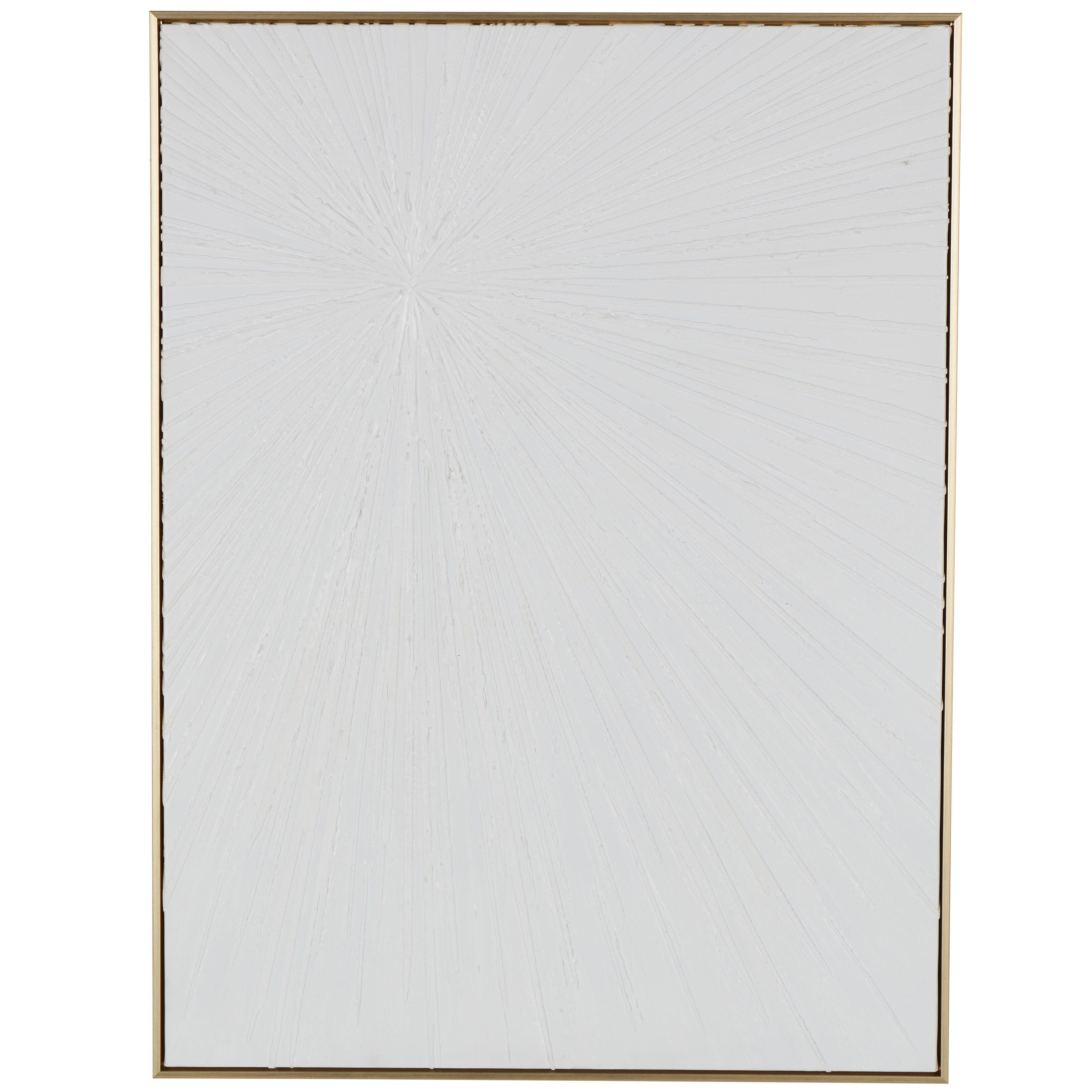 Bayberry Lane Textured Starburst  Wall Art 30" x 40", , large