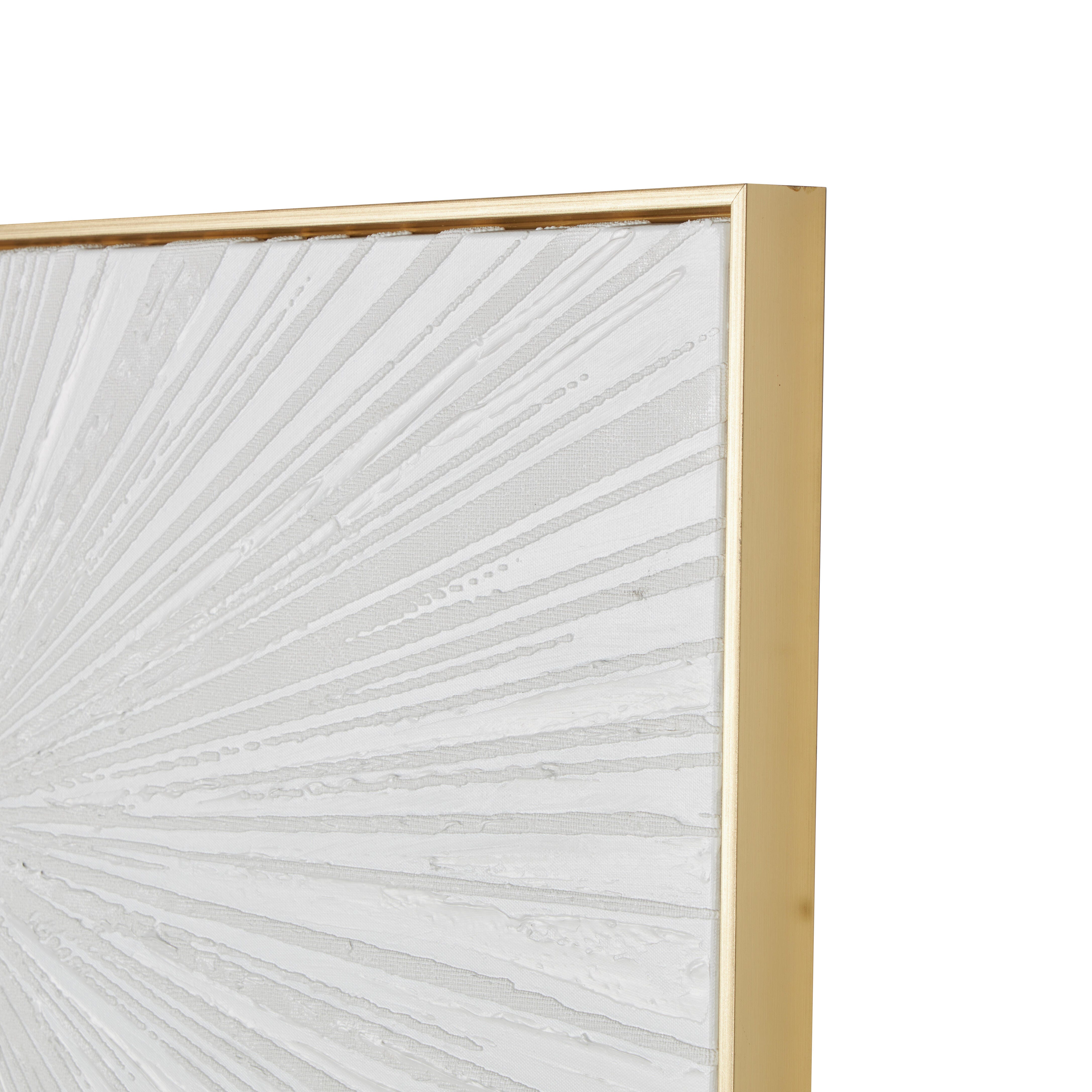 Bayberry Lane Textured Starburst  Wall Art 30" x 40", , large