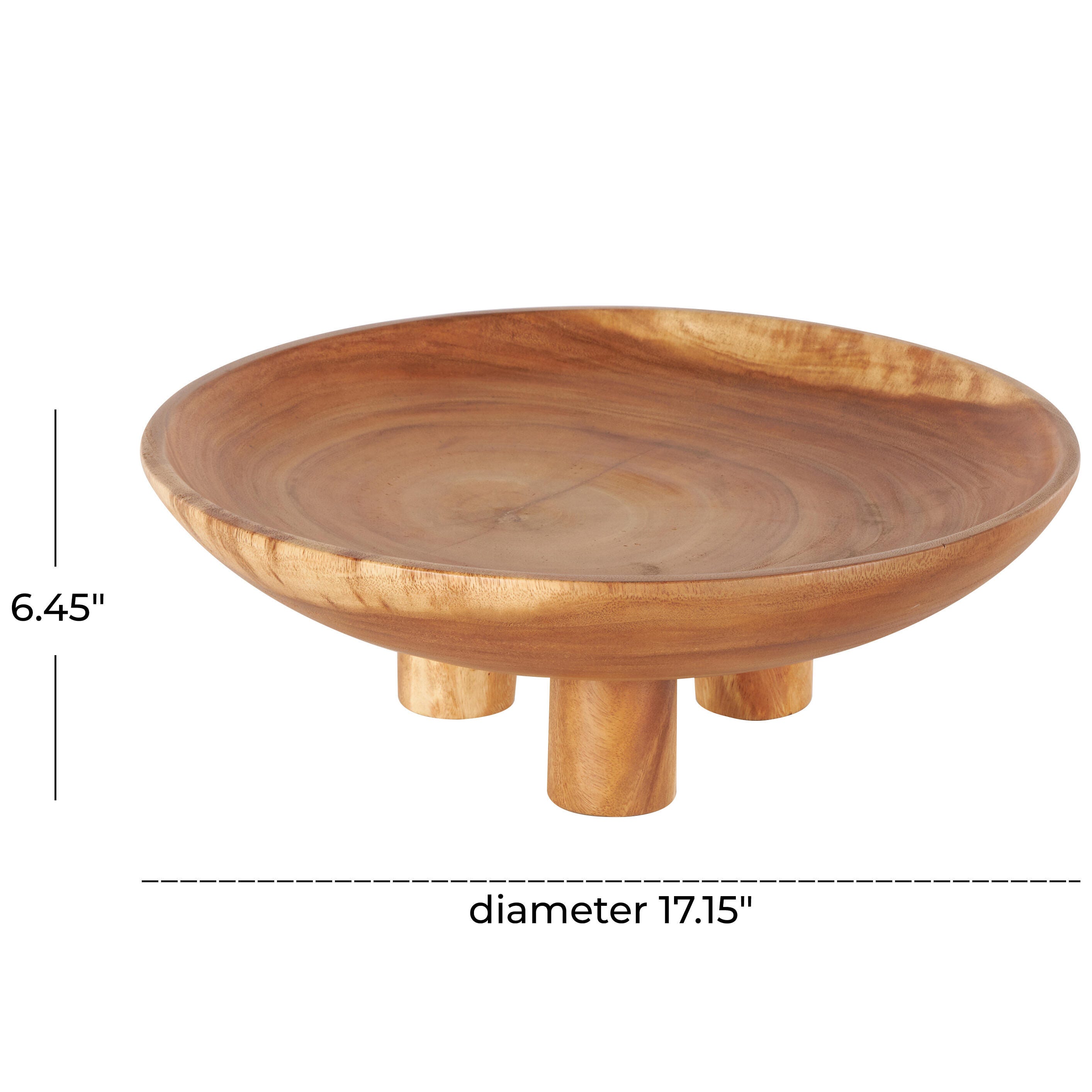 Bayberry Lane Handmade Round Decorative Bowl, , large