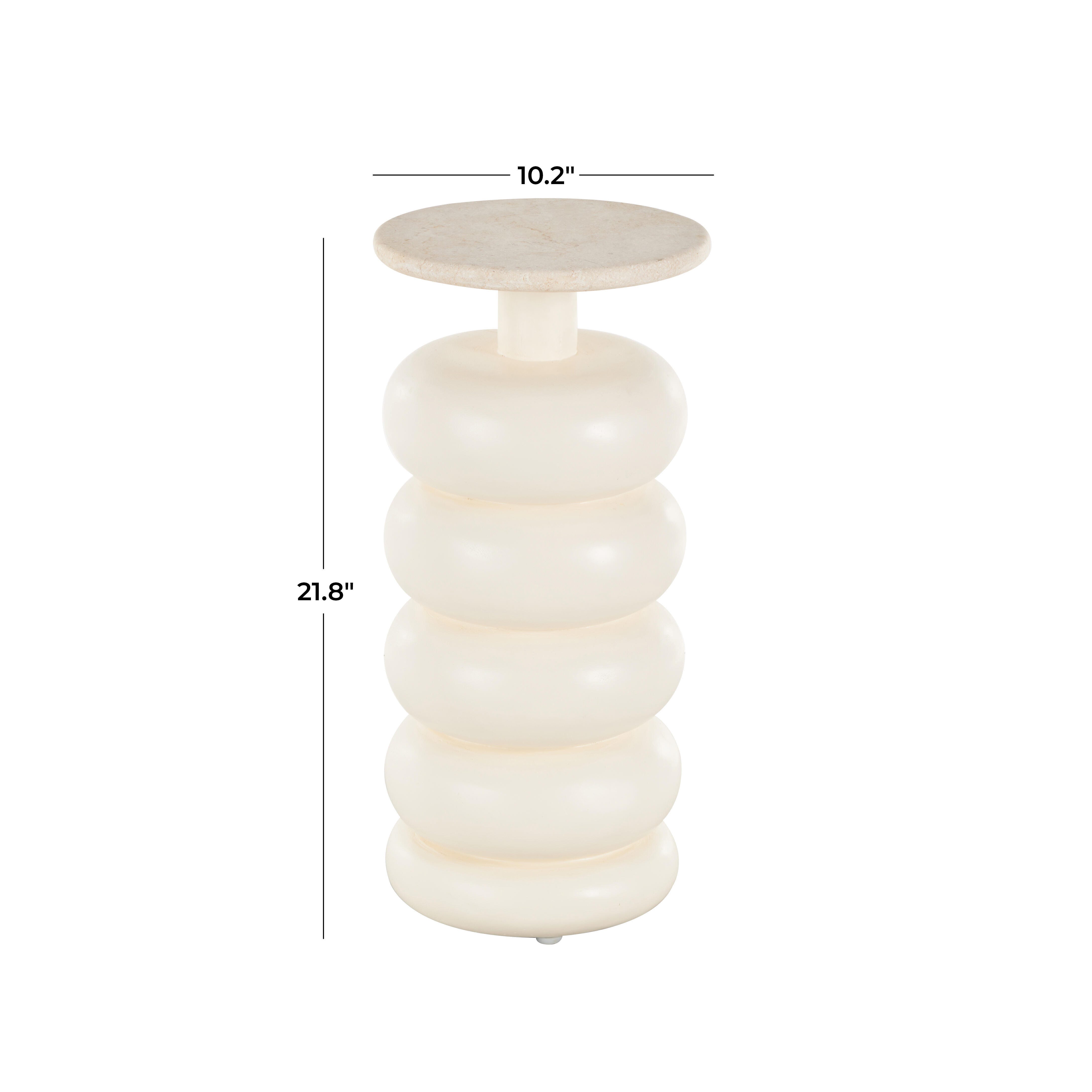 Bayberry Lane Bubble Accent Table, , large