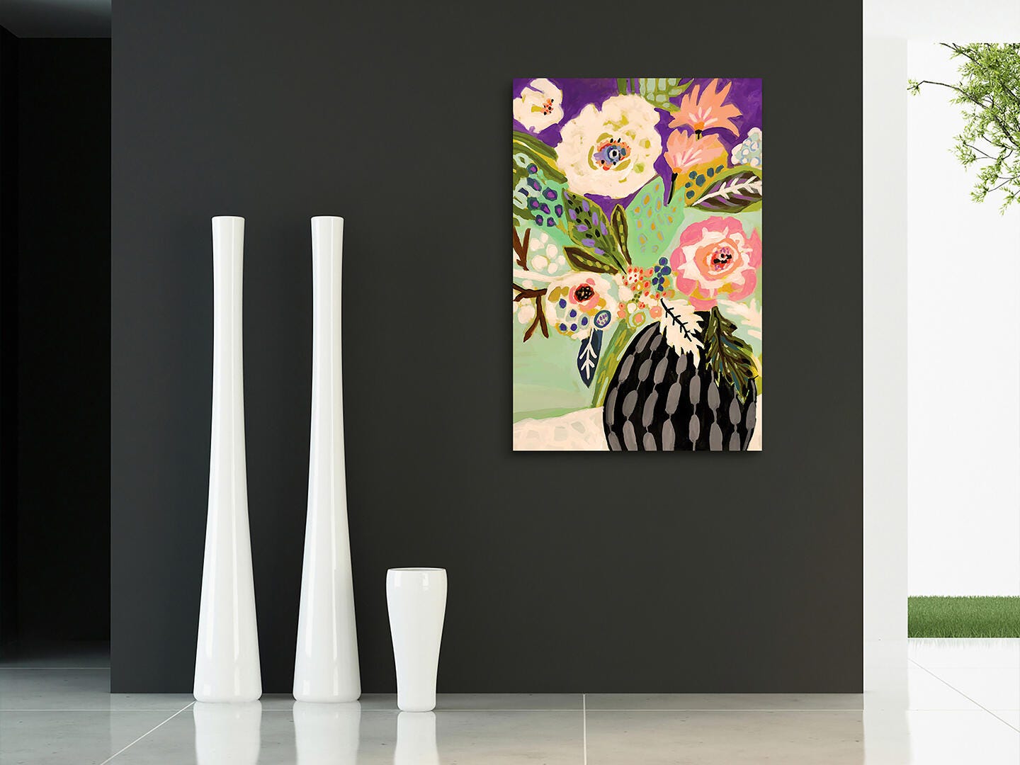 Empire Art Direct Floral Wall Art 48" x 32", , rollover