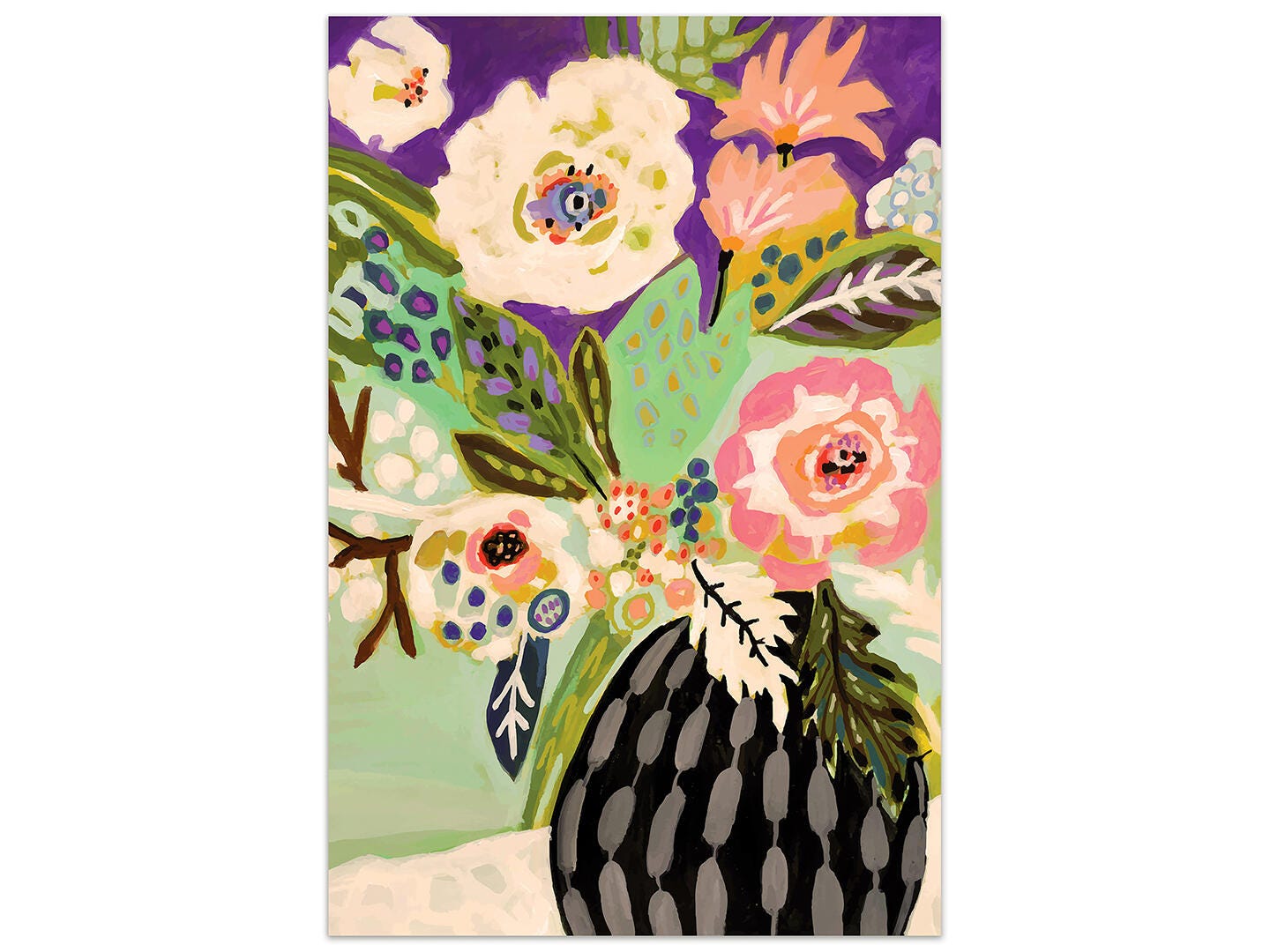 Empire Art Direct Floral Wall Art 48" x 32", , large