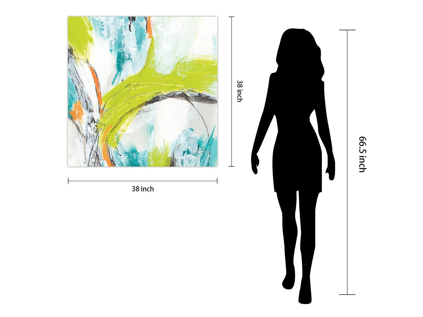 Empire Art Direct Piquant Wall Art 38" x 38", , large