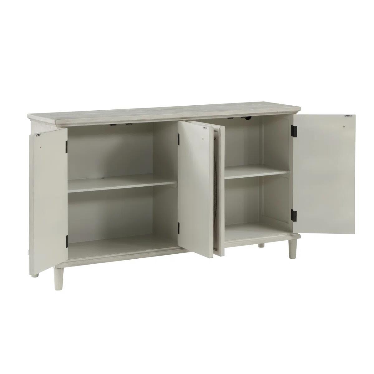 Linon Rollins 60" Accent Cabinet, , large