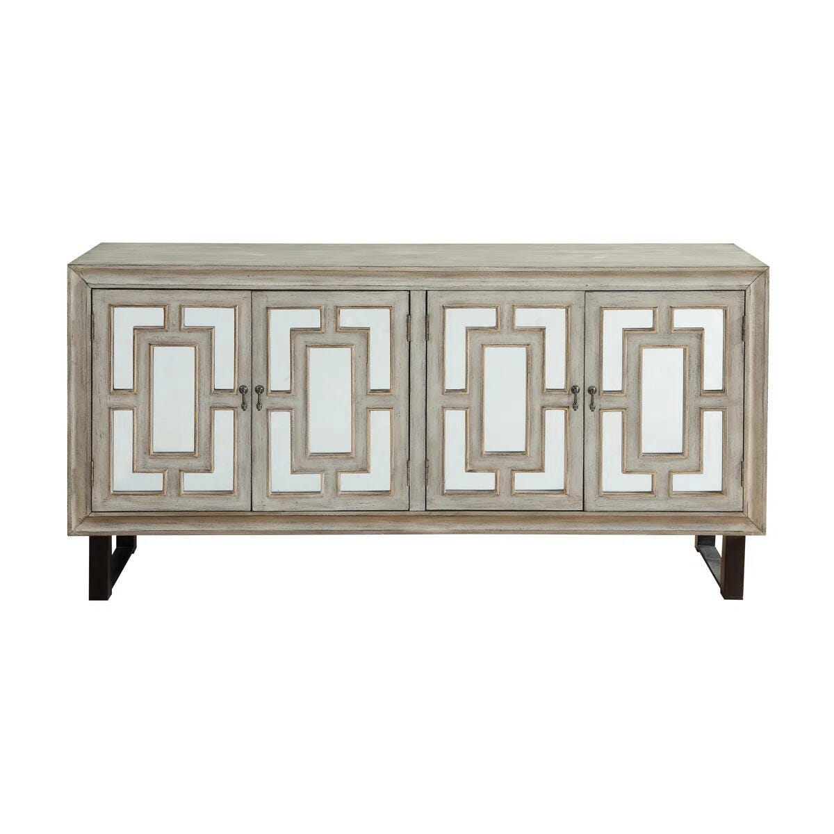 Linon Tamara 70" Accent Cabinet, , large
