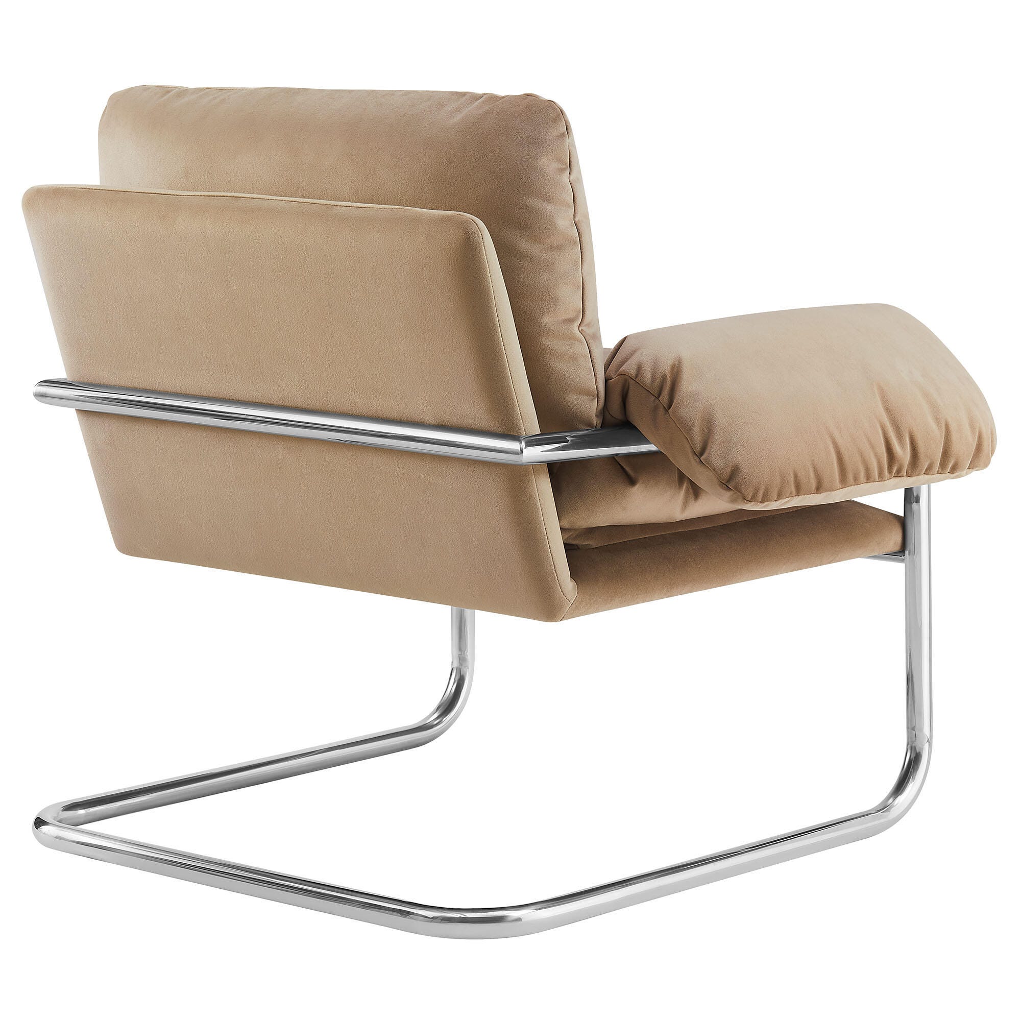 Modway Ansel Accent Chair, Taupe, large