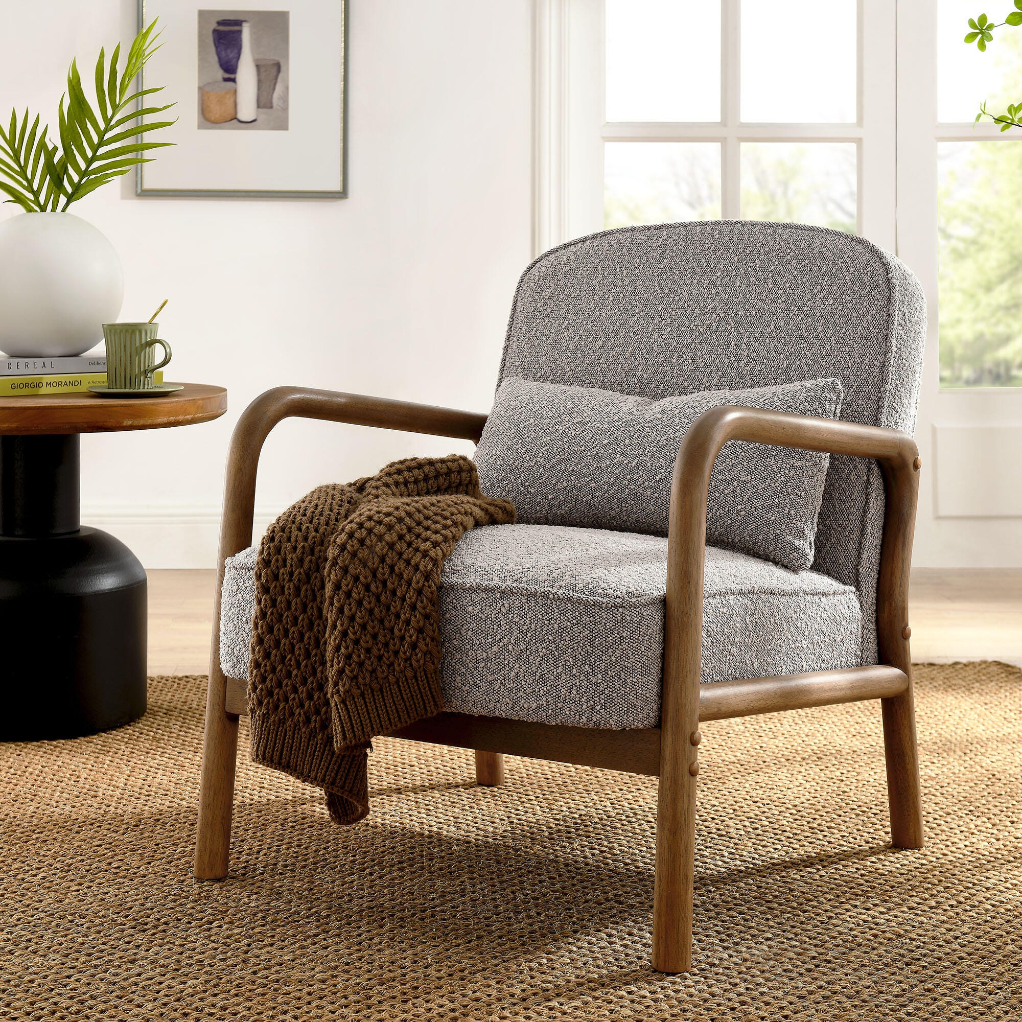 Modway Charlie Accent Armchair, , rollover