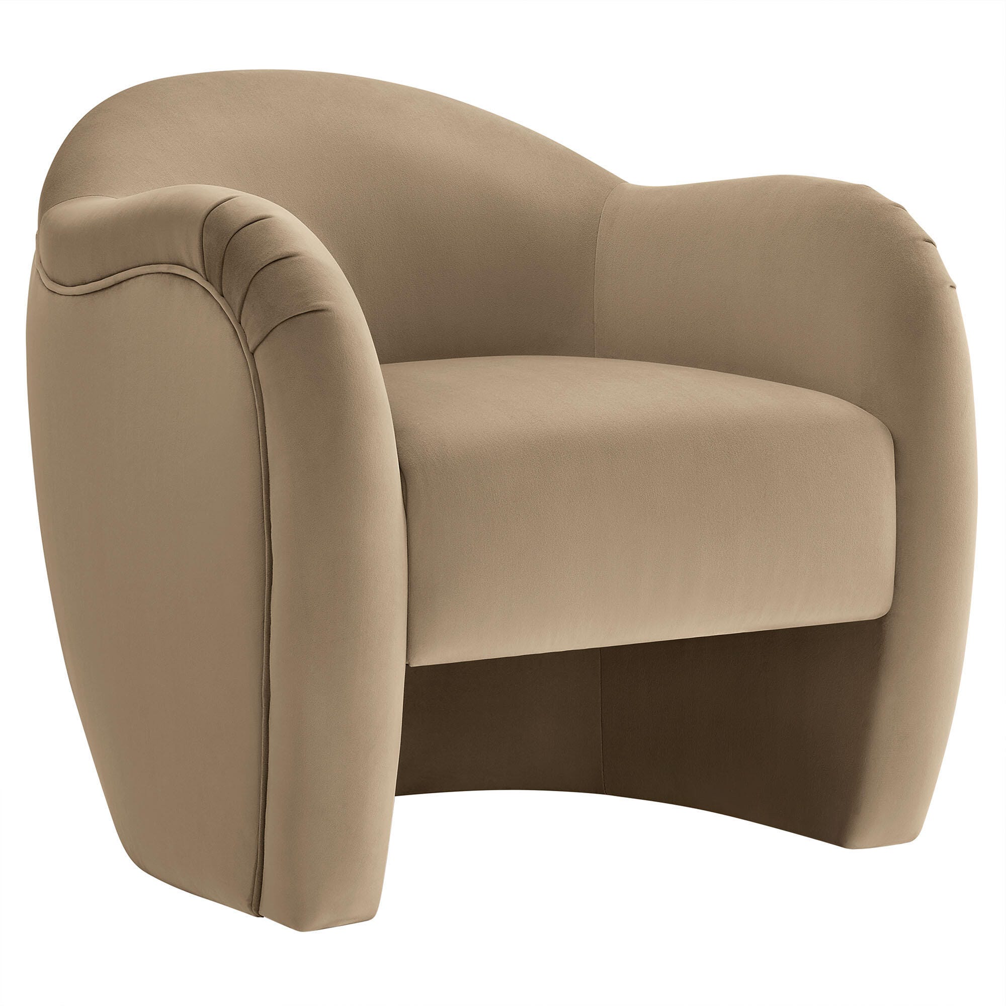 Modway Compose Accent Chair, Taupe, large