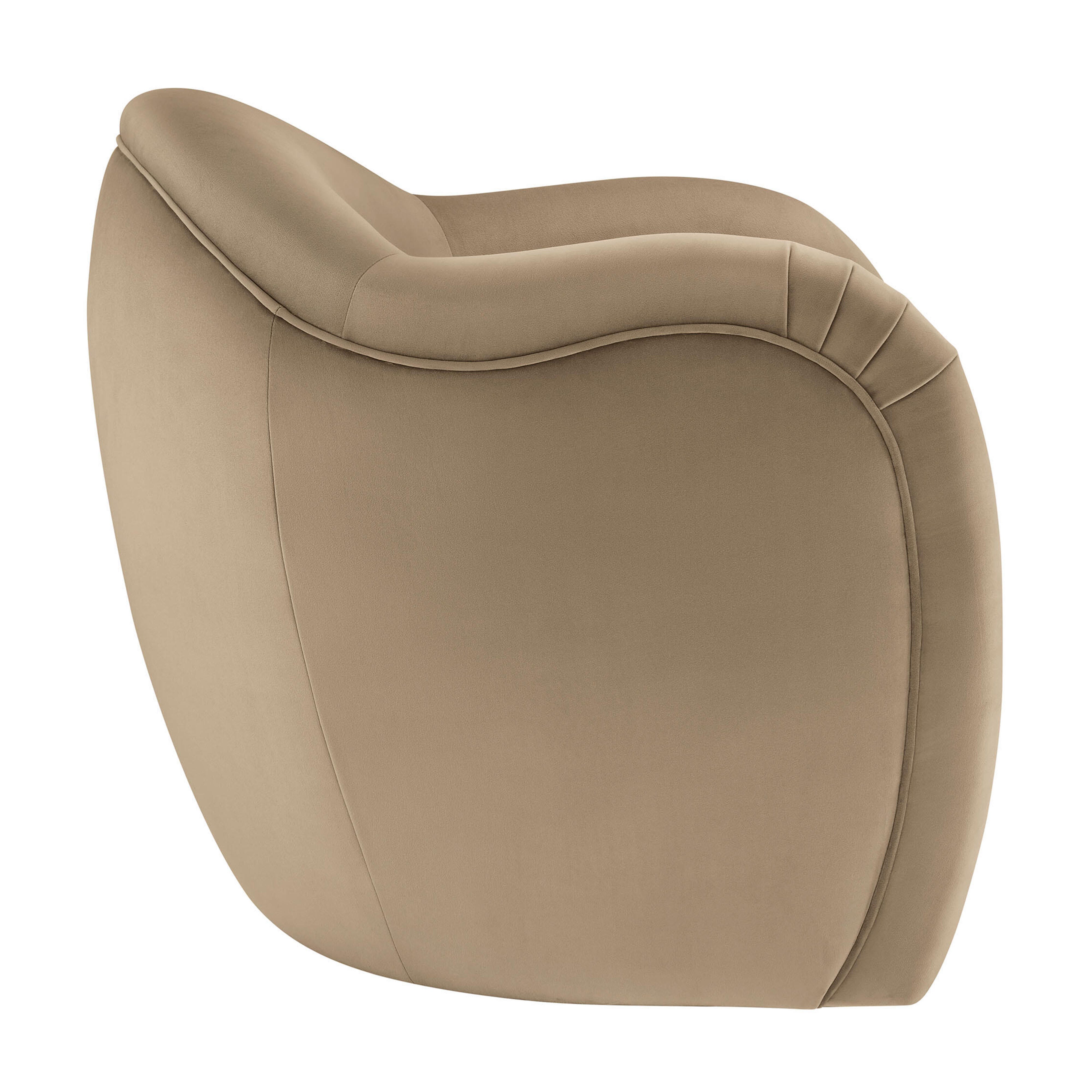 Modway Compose Accent Chair, Taupe, large