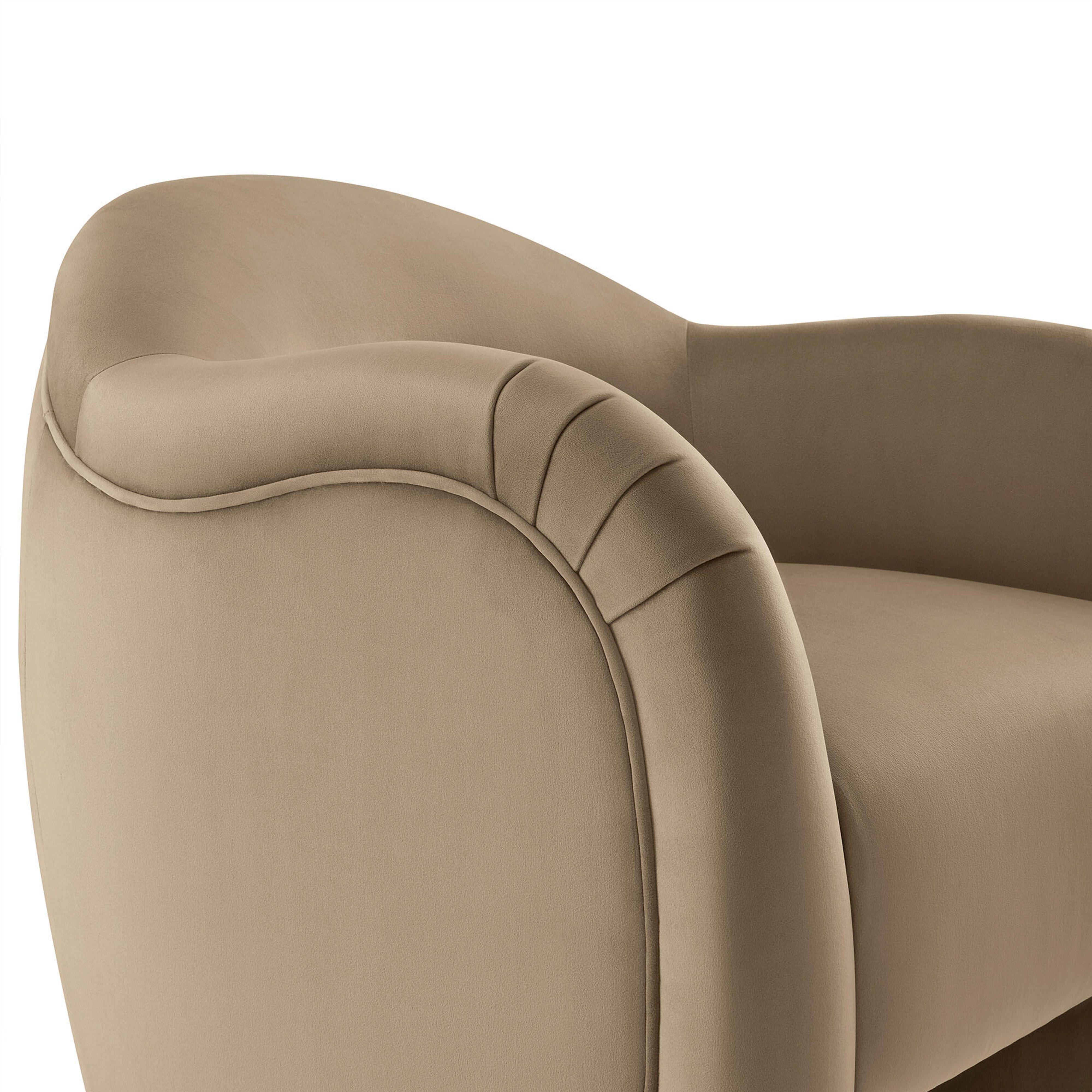 Modway Compose Accent Chair, Taupe, large