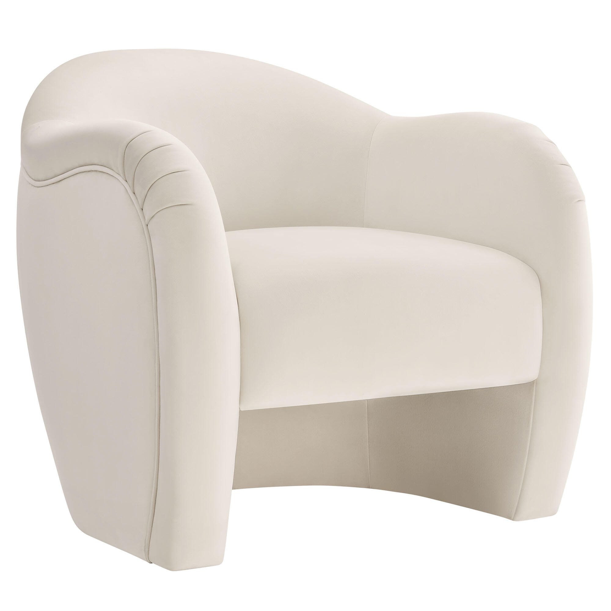 Modway Compose Accent Chair, Alabaster, large