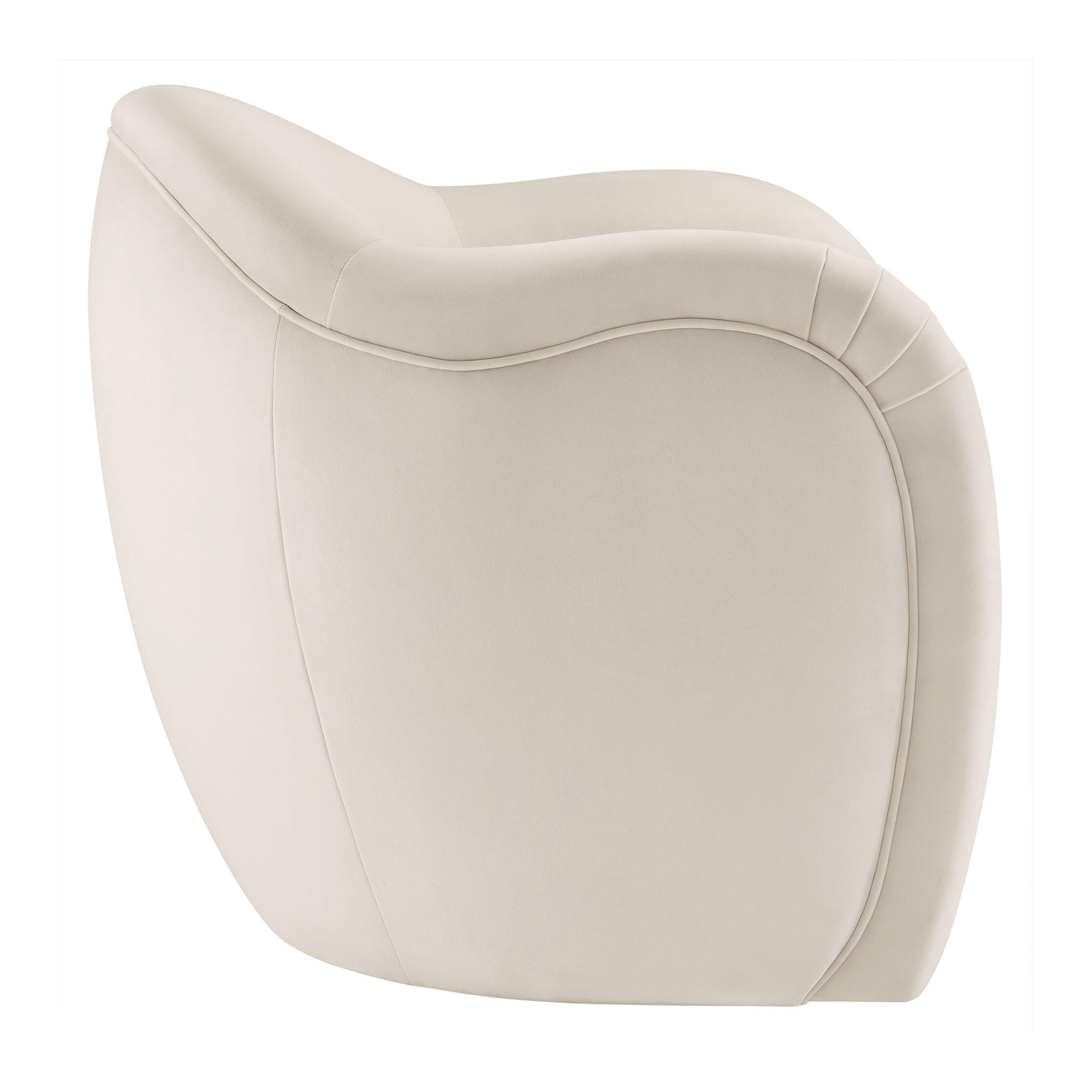 Modway Compose Accent Chair, Alabaster, large