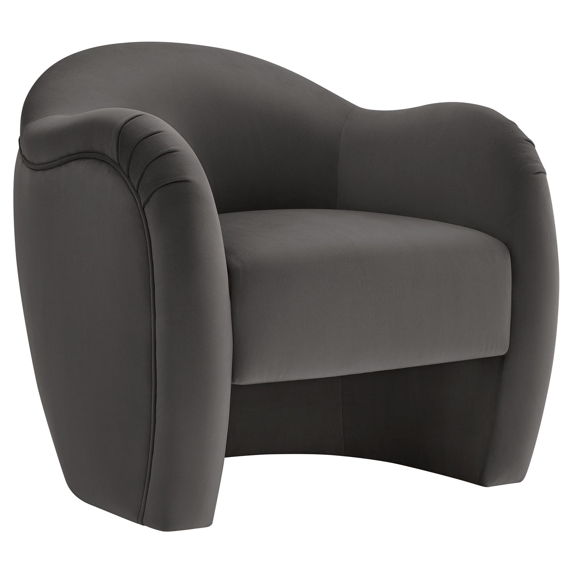 Modway Compose Accent Chair, Storm Gray, large