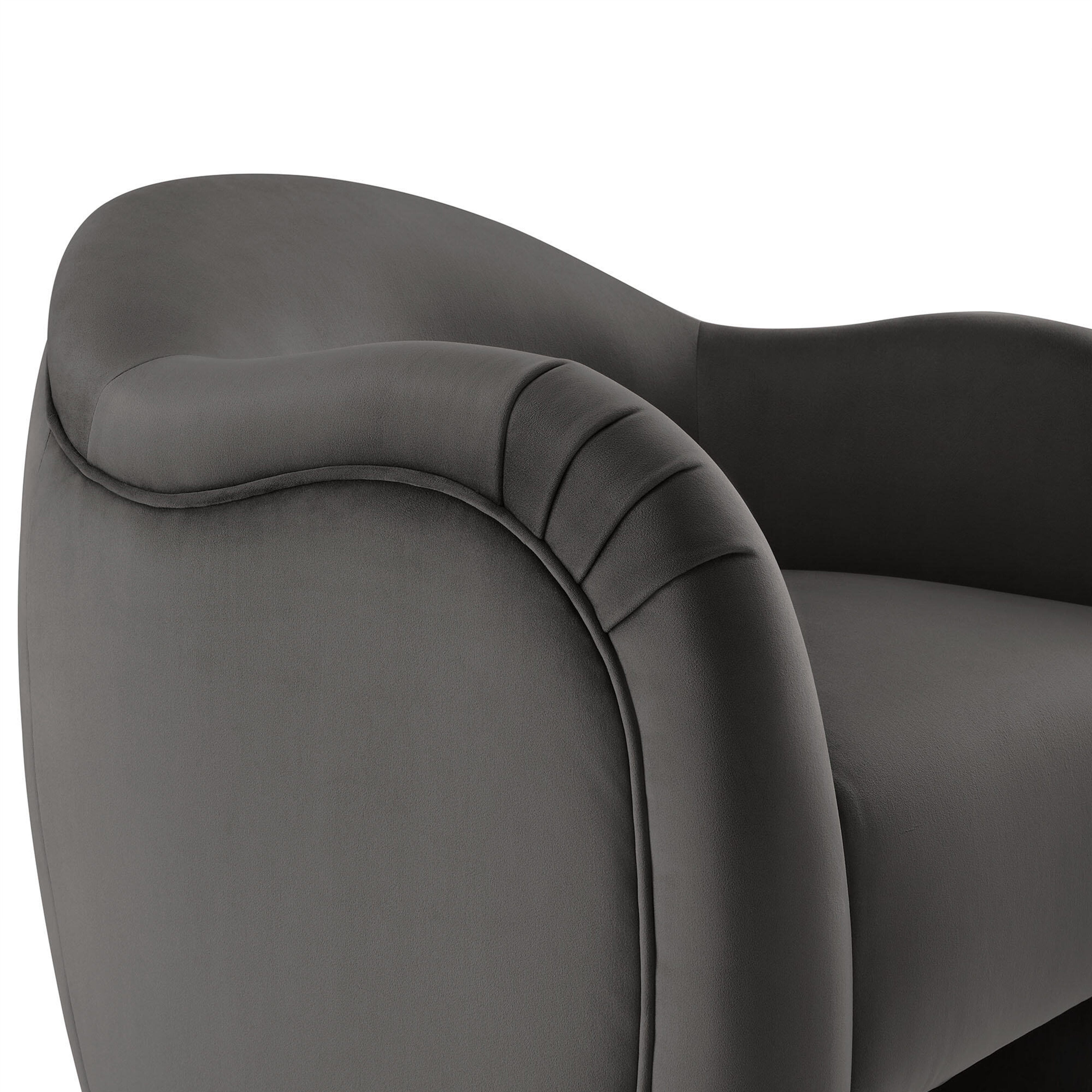 Modway Compose Accent Chair, Storm Gray, large
