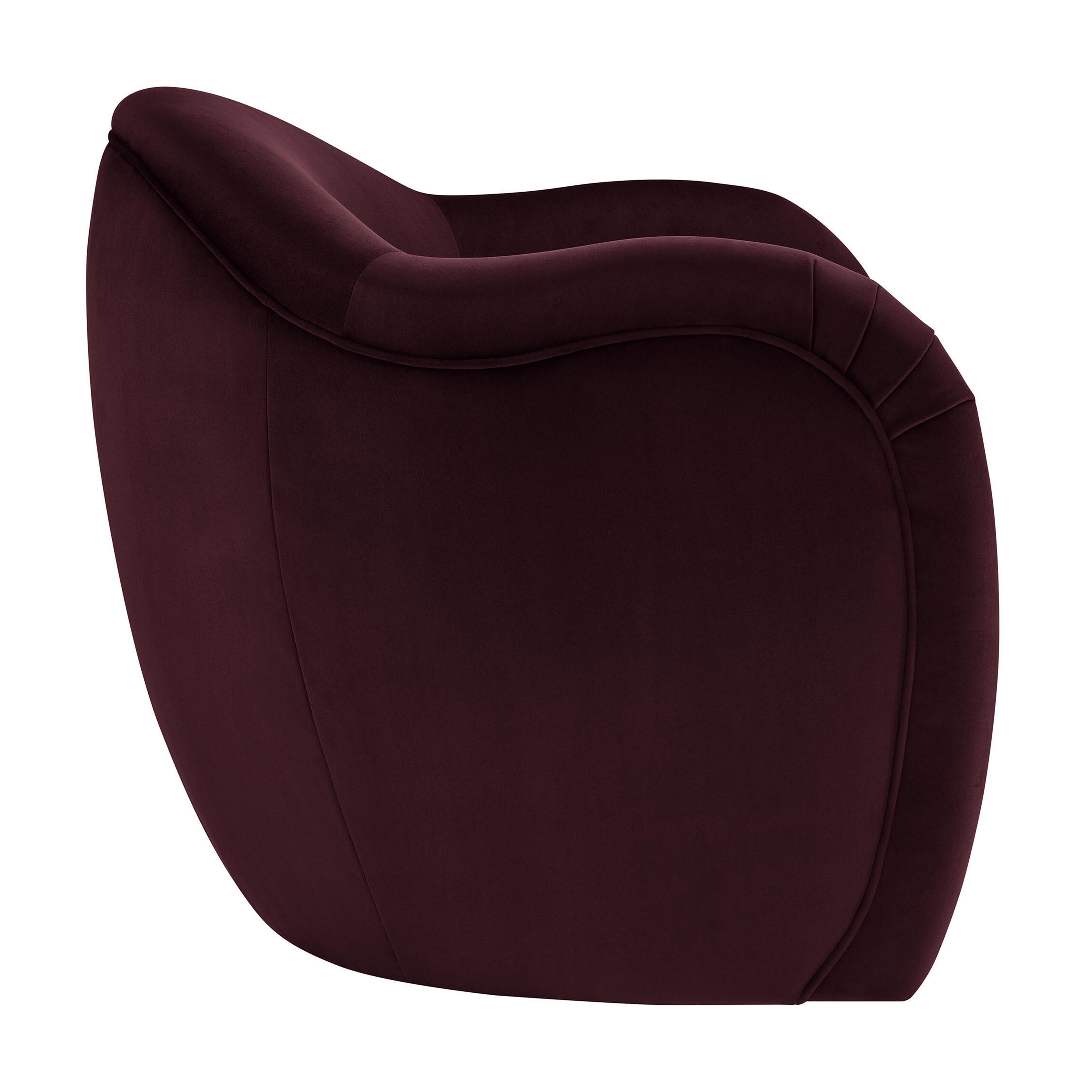 Modway Compose Accent Chair, Mulberry, large