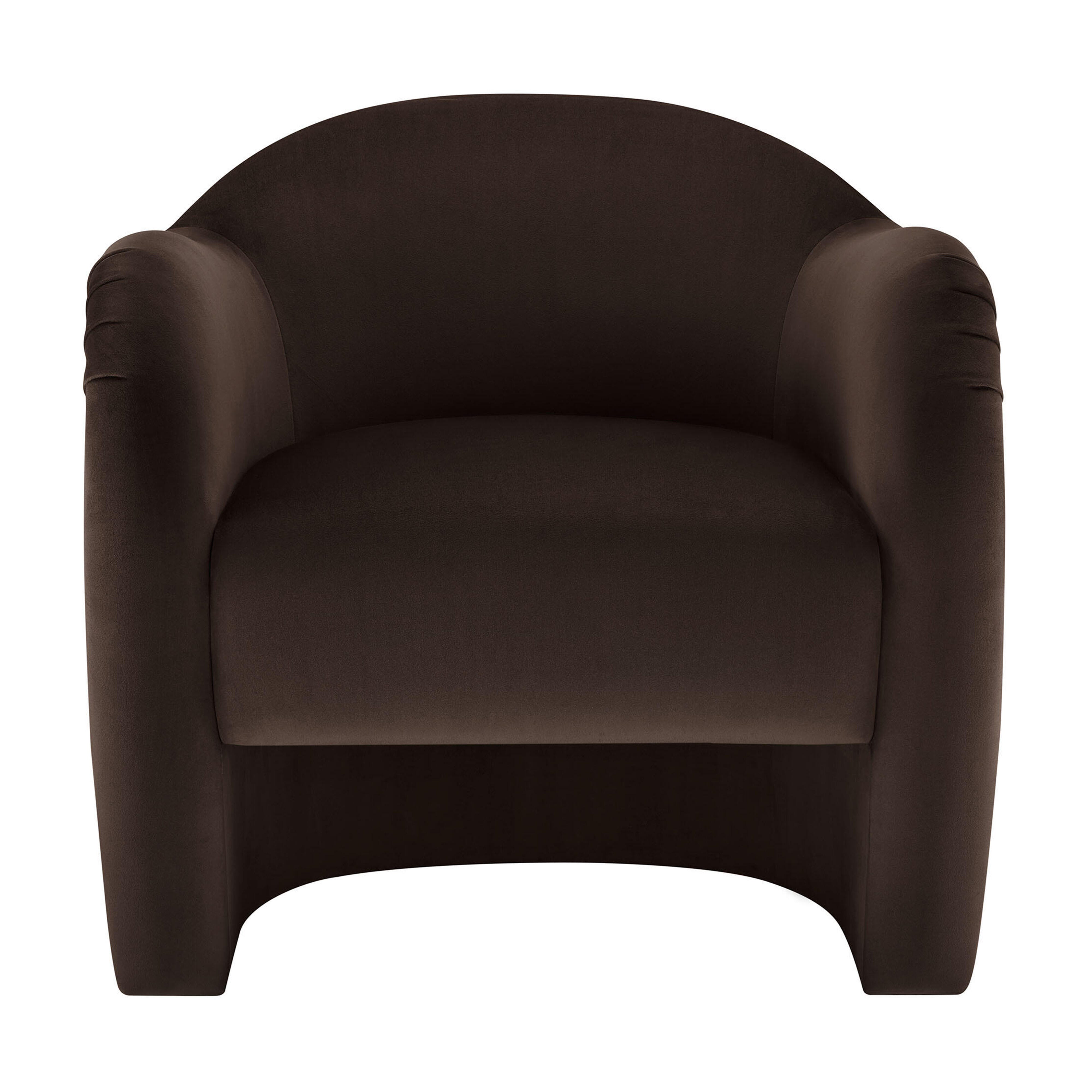 Modway Compose Accent Chair, Chocolate Brown, large