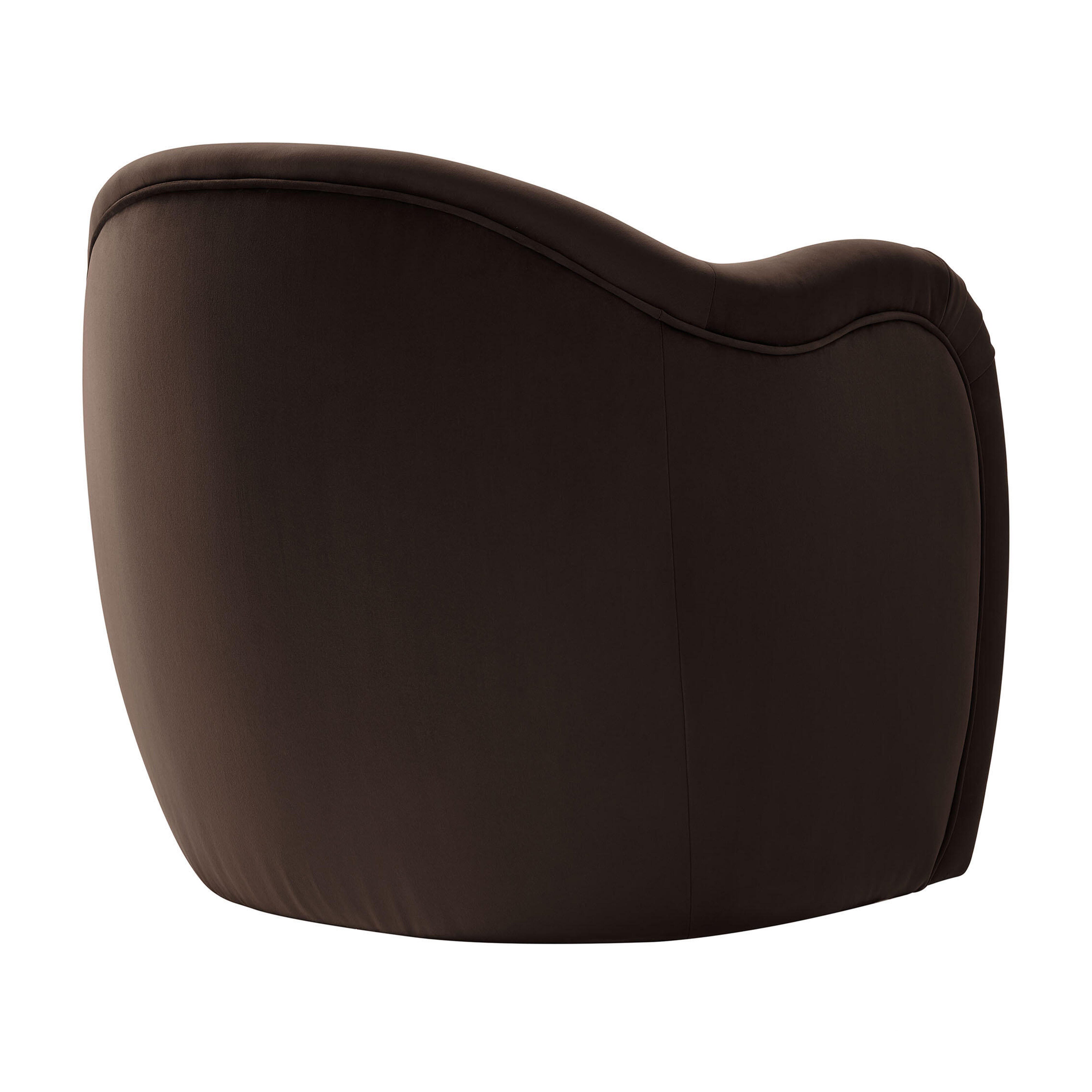 Modway Compose Accent Chair, Chocolate Brown, large