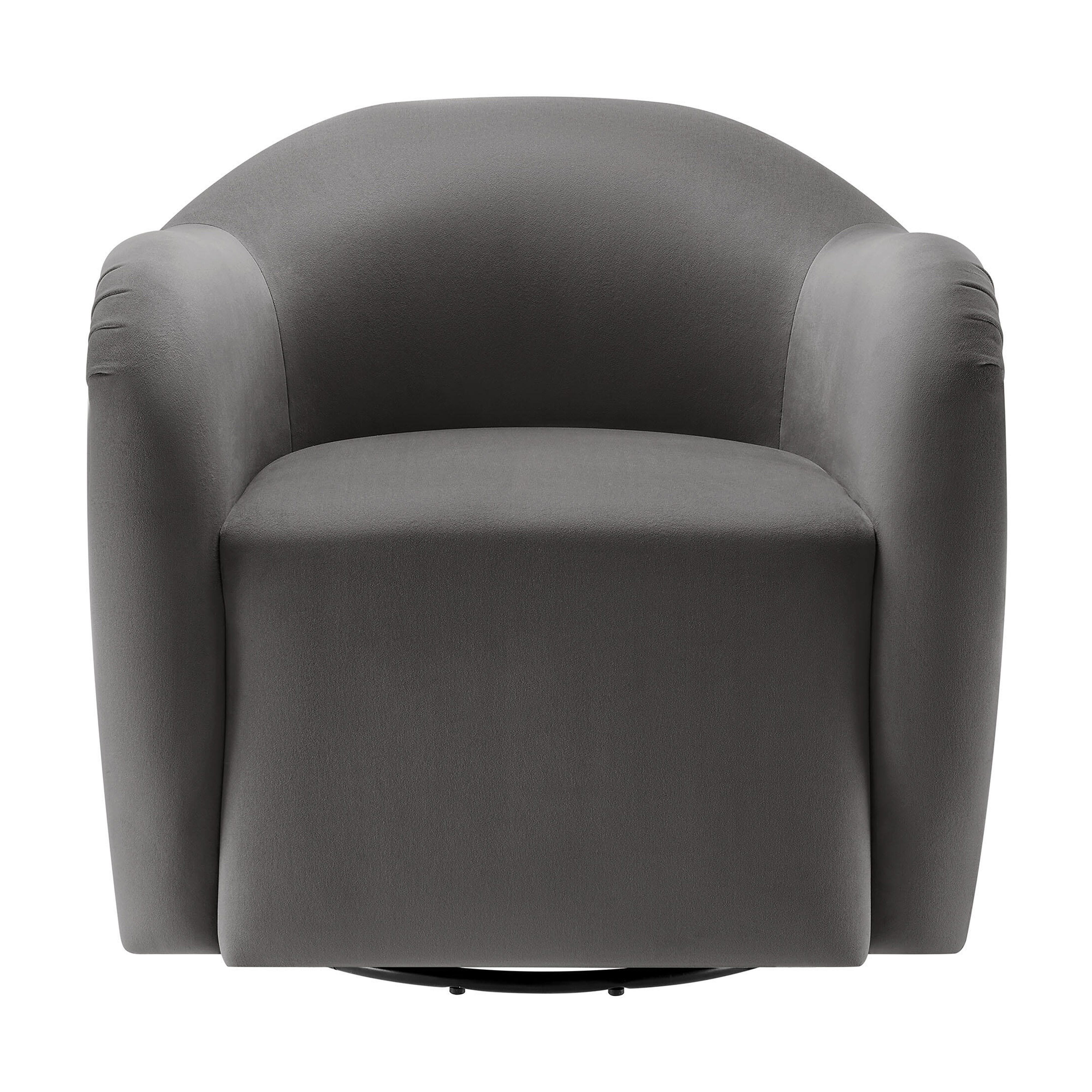 Modway Compose Swivel Accent Chair, Storm Gray, large