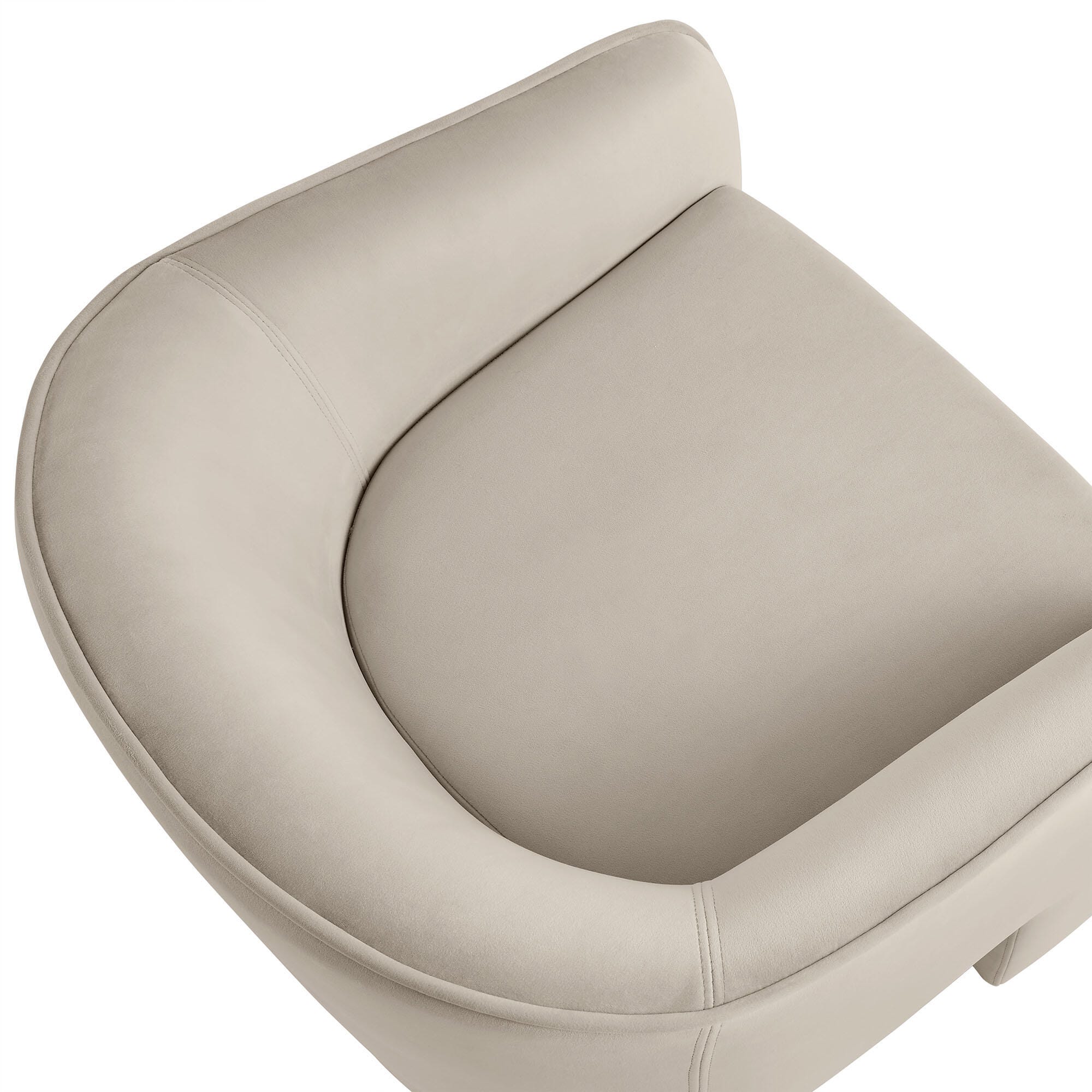 Modway Greer Accent Armchair, Almond, large