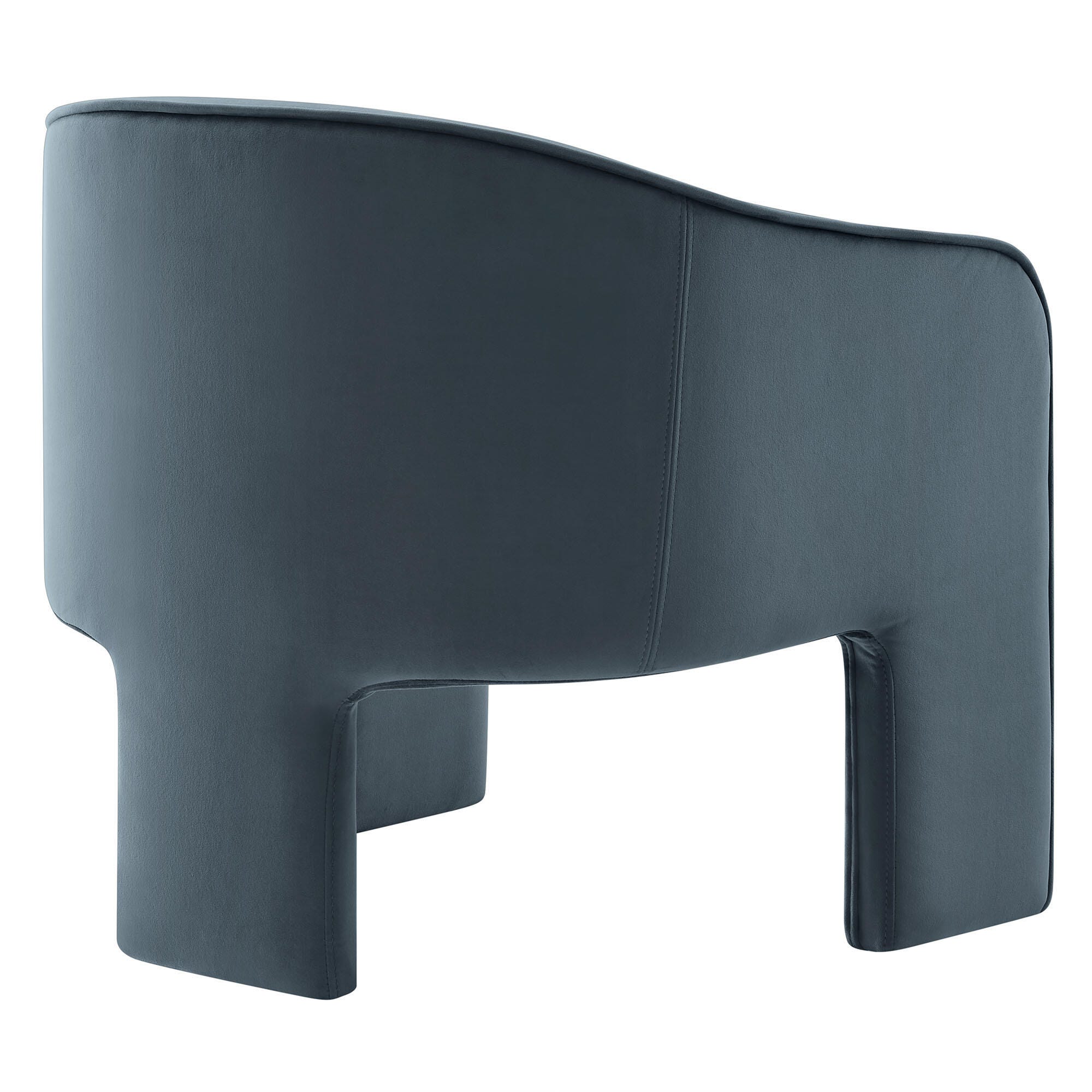 Modway Greer Accent Armchair, Cadet Blue, large
