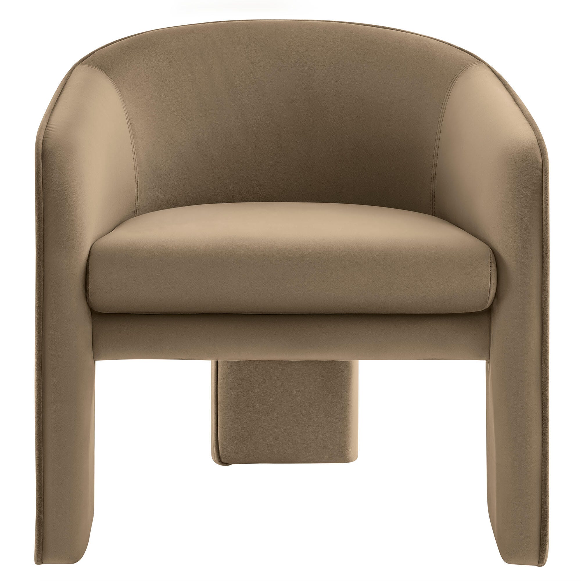Modway Greer Accent Armchair, Taupe, large