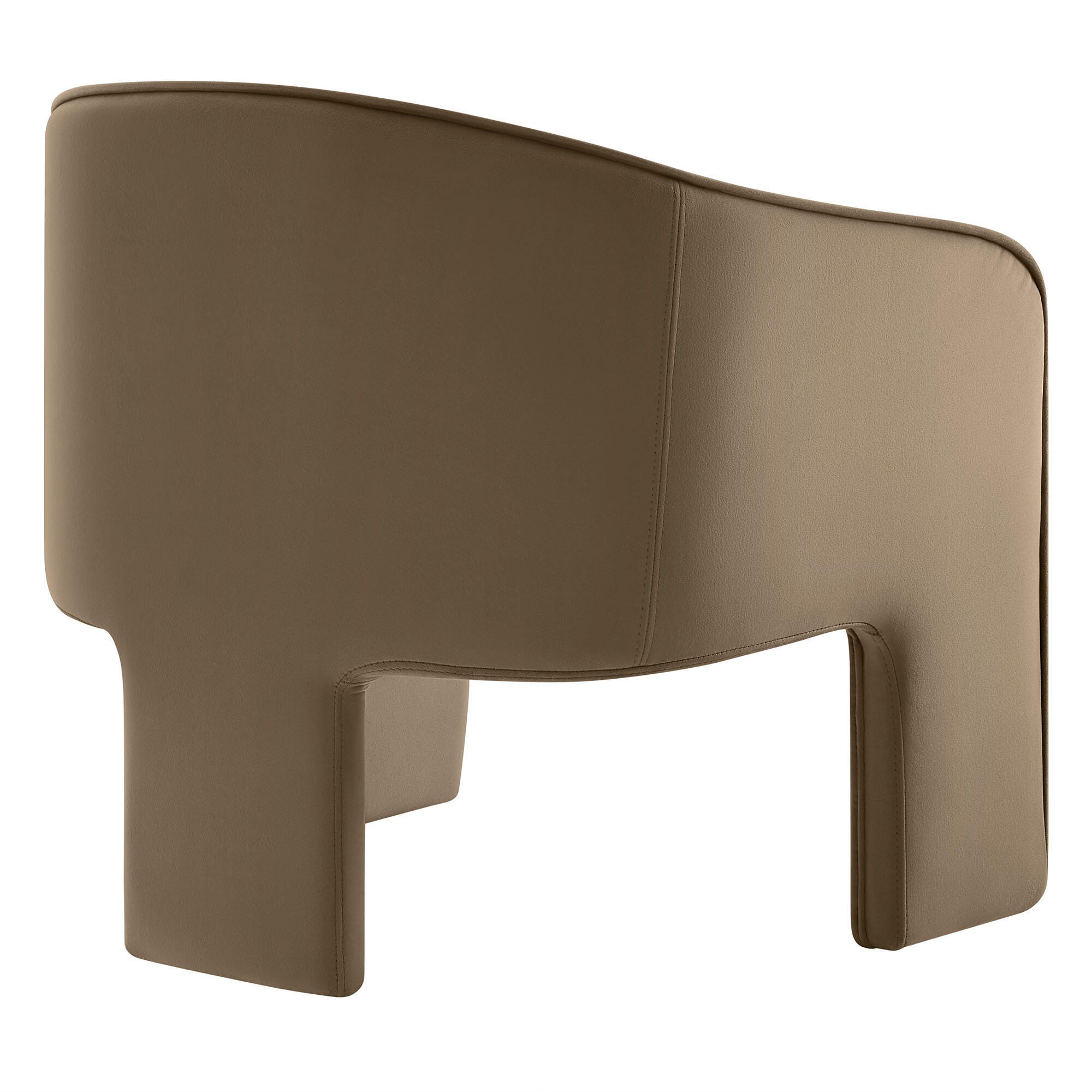 Modway Greer Accent Armchair, Taupe, large