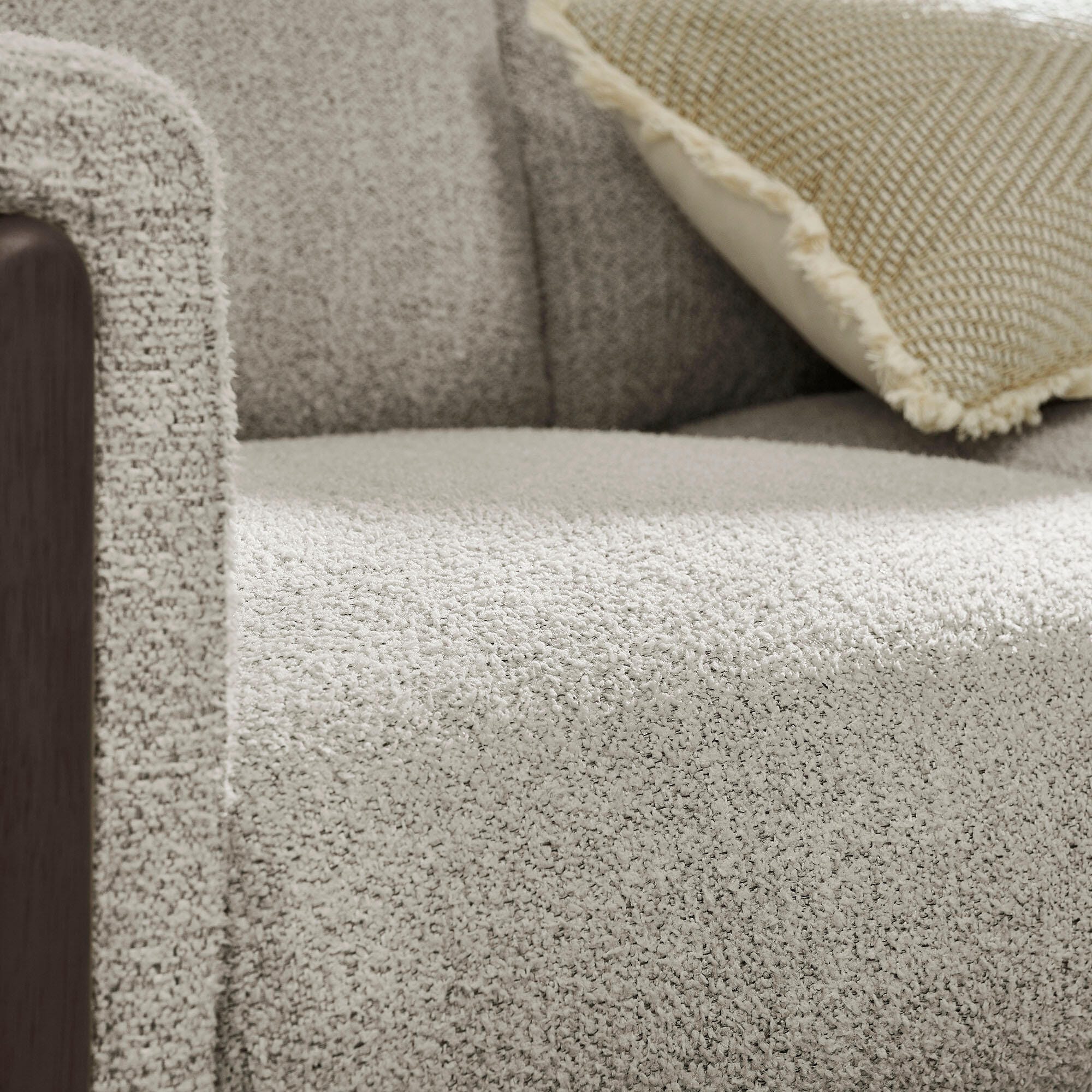Modway Hawken Accent Armchair, Parchment/Espresso, large