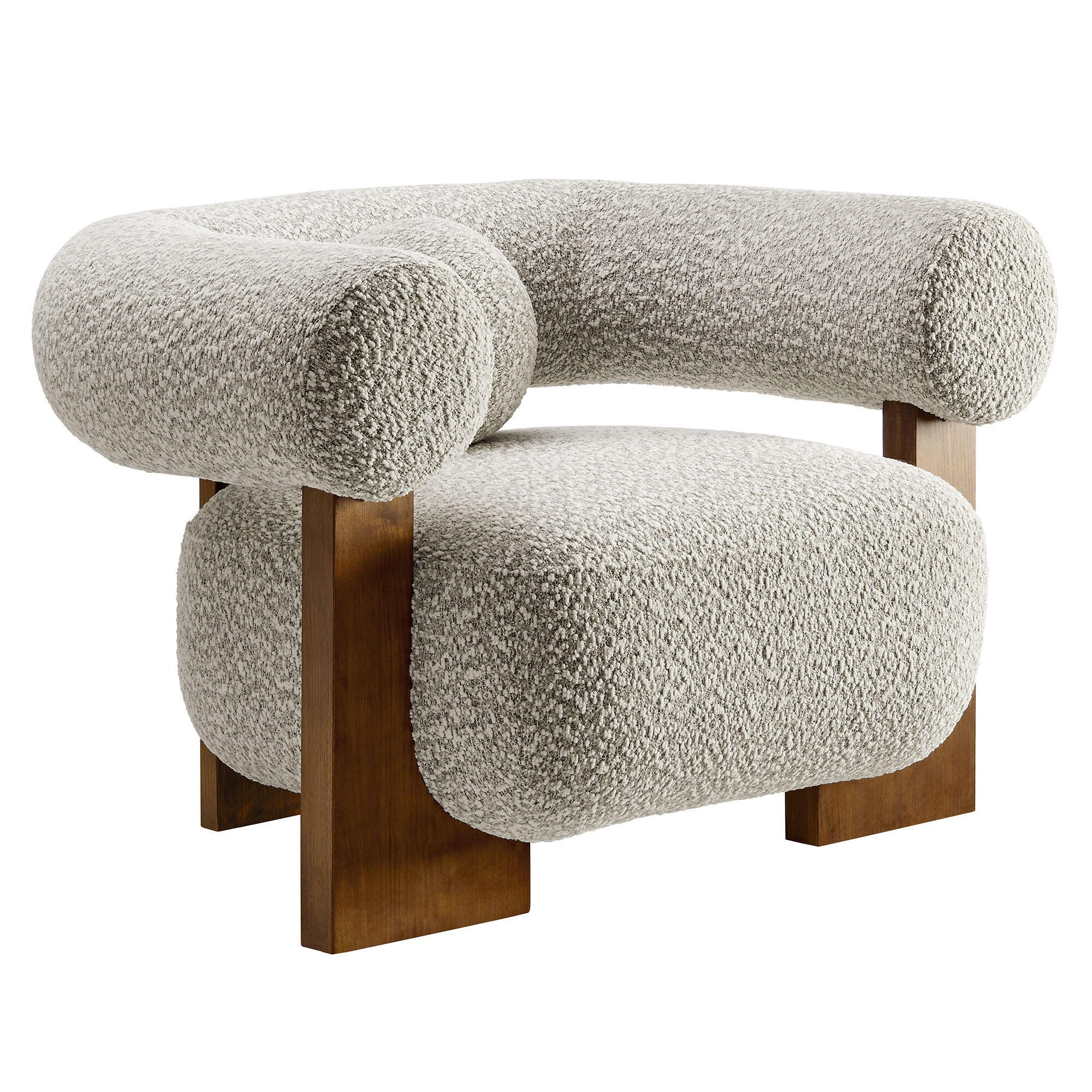 Modway Jace Accent Chair, River Rock, large