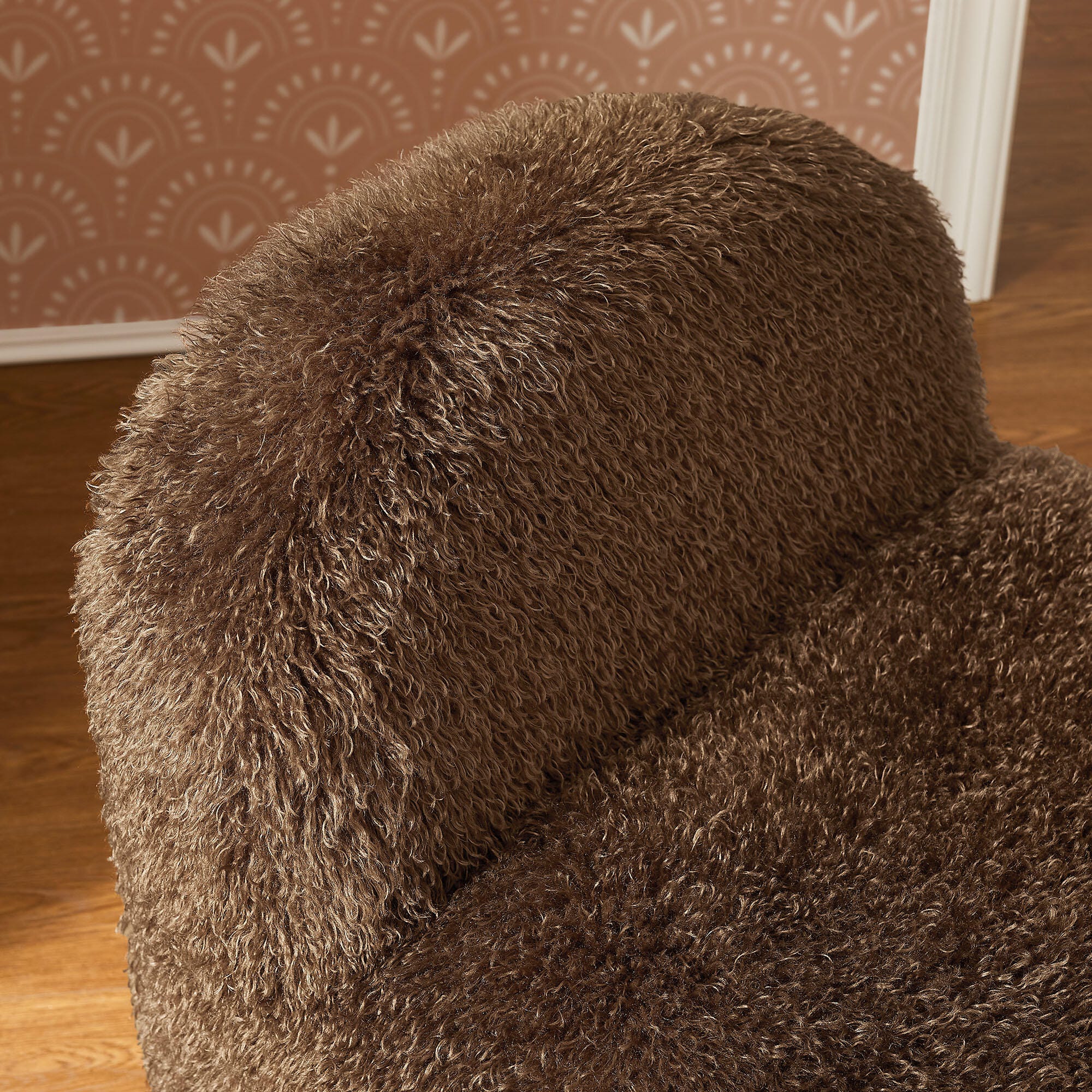 Modway Mina Accent Chair, Brown, large