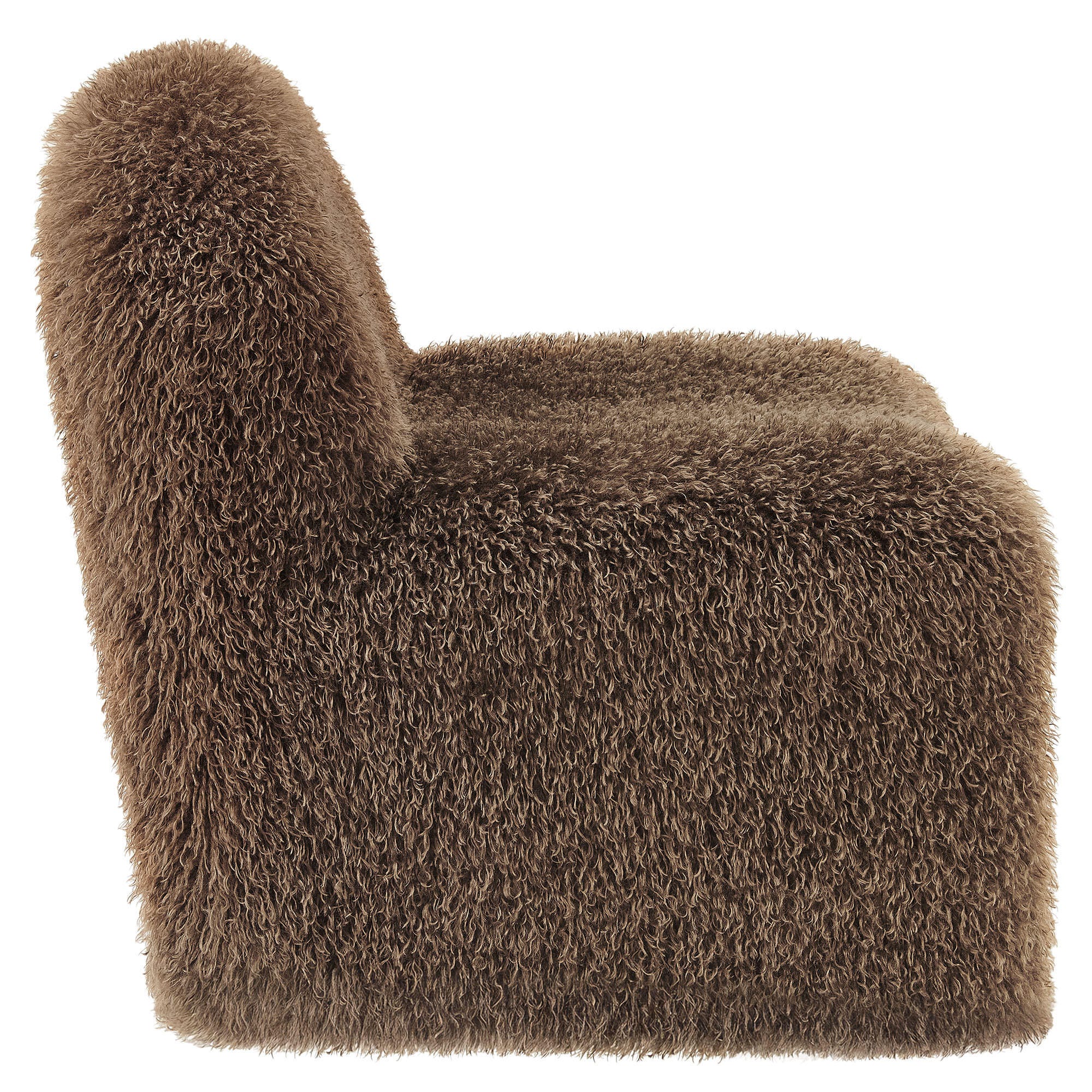Modway Mina Accent Chair, Brown, large