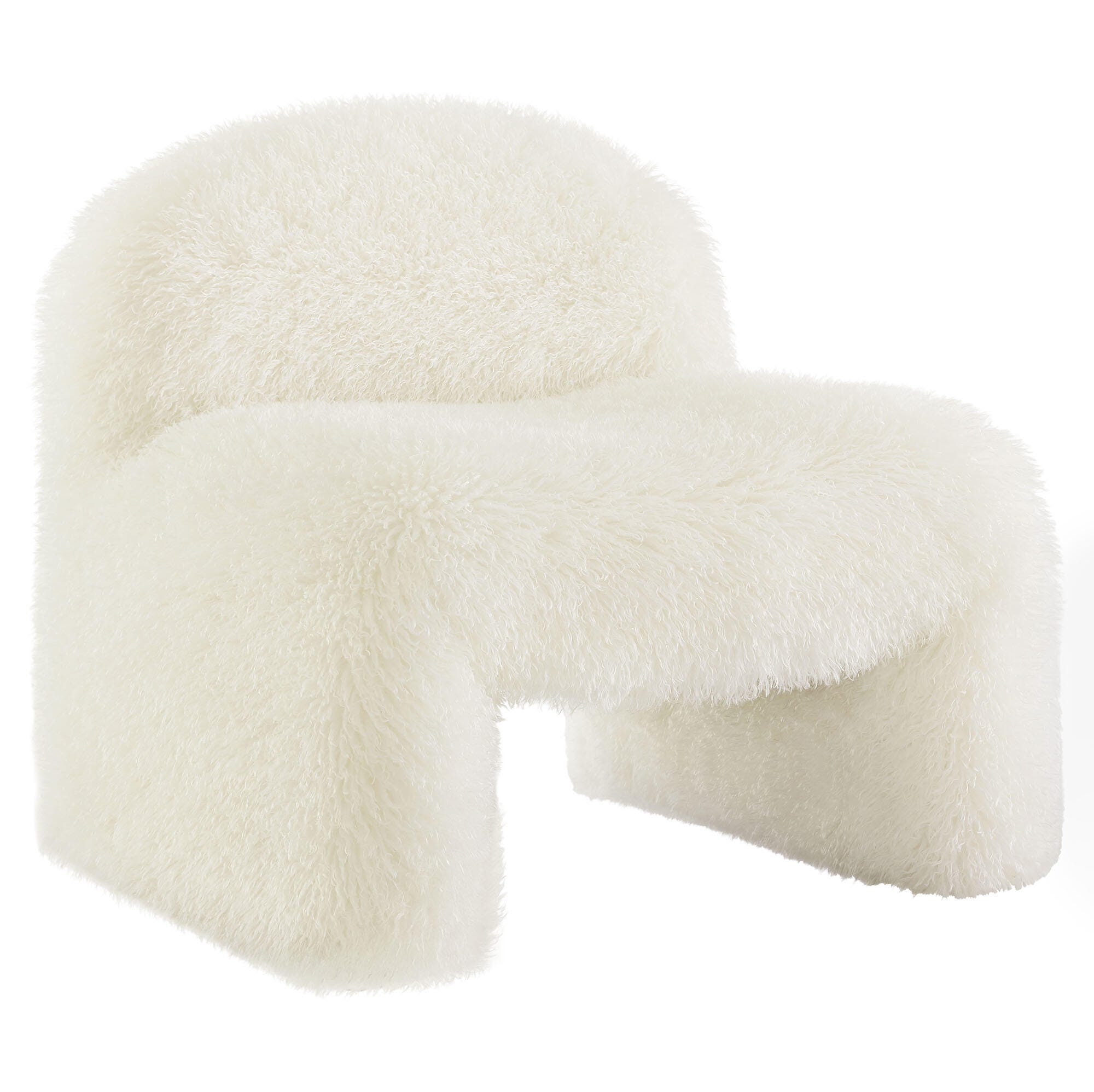 Modway Mina Accent Chair, White, large