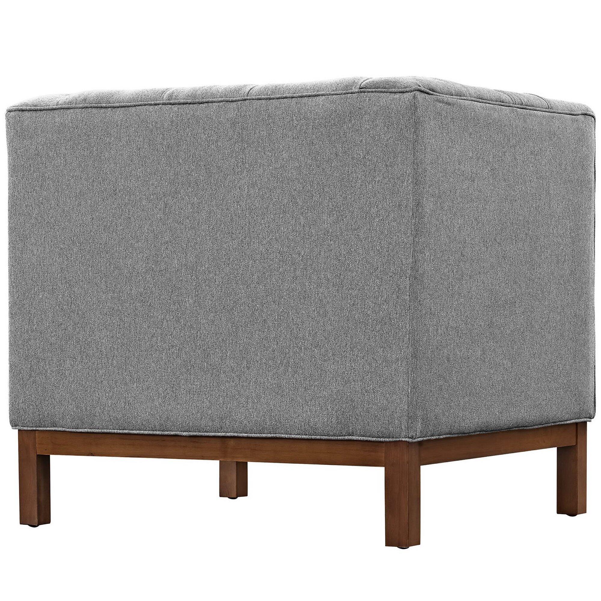 Modway Panache Accent Armchair, Expectation Gray, large