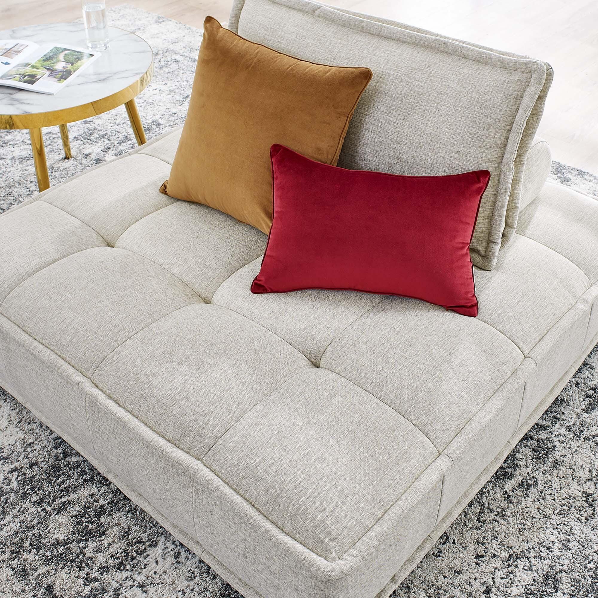 Modway Saunter Accent Chair, Beige, large