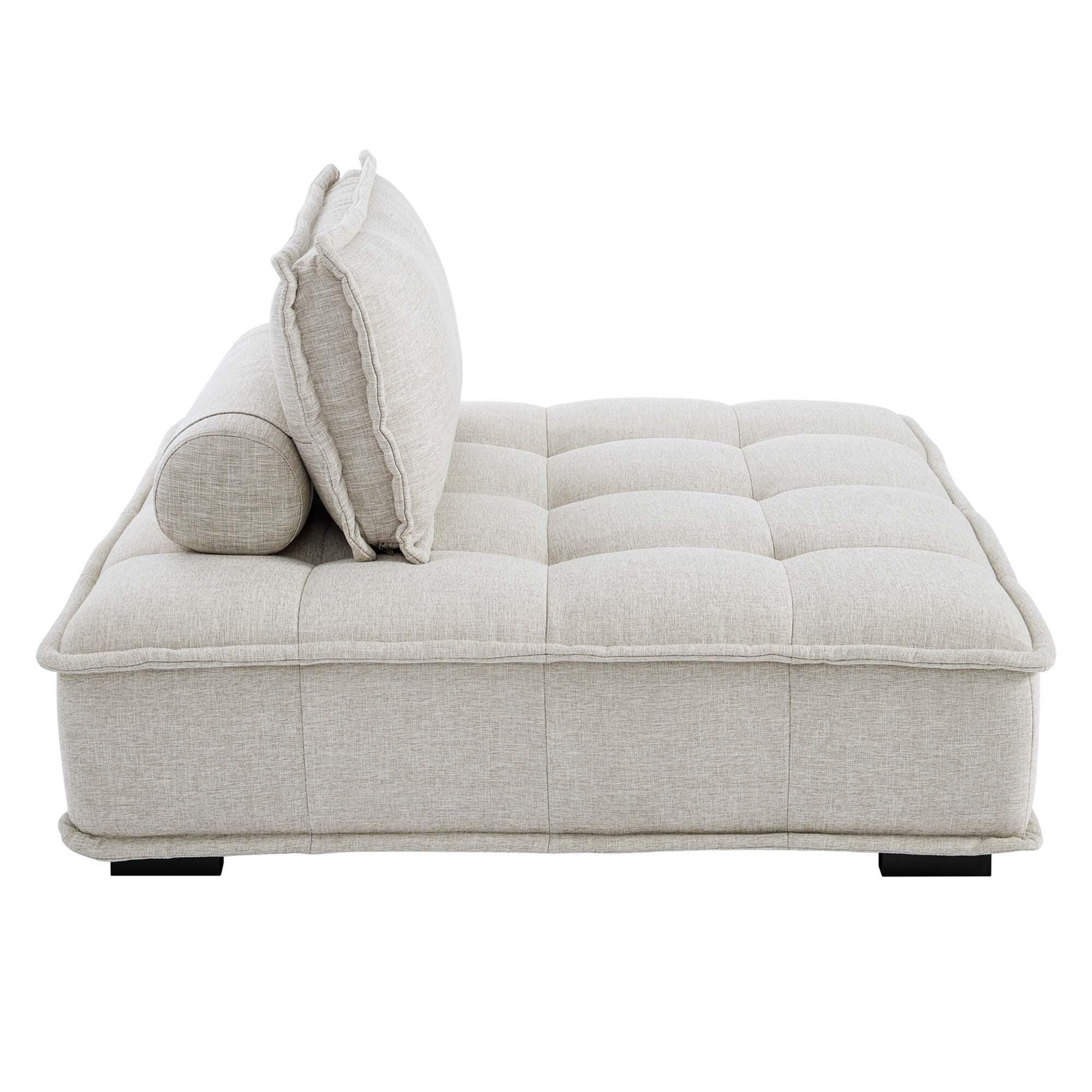Modway Saunter Accent Chair, Beige, large