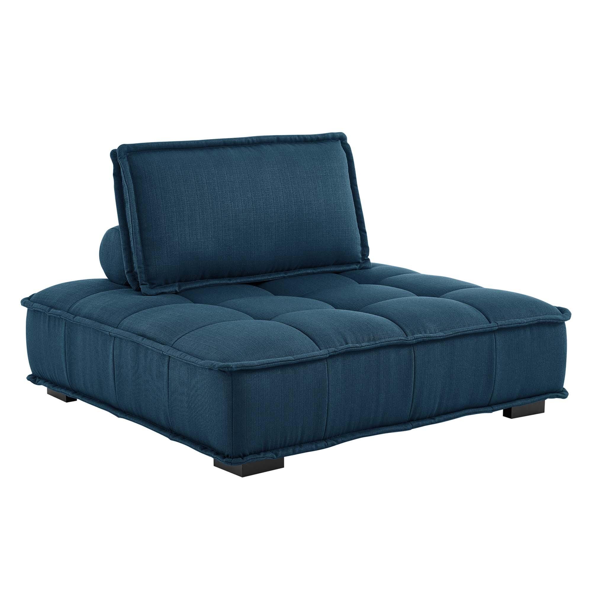 Modway Saunter Accent Chair, Azure, large