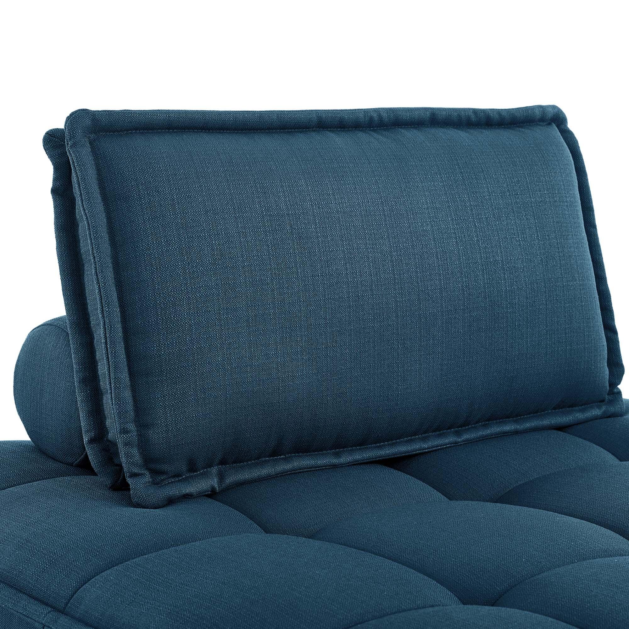 Modway Saunter Accent Chair, Azure, large