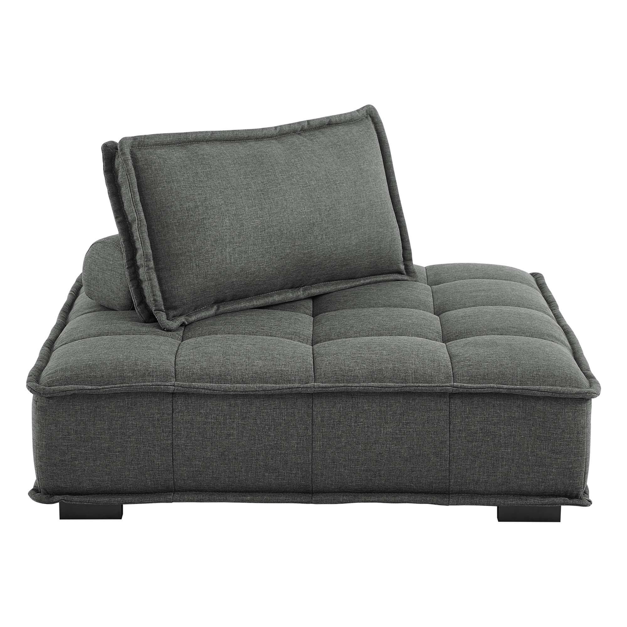 Modway Saunter Accent Chair, Gray, large