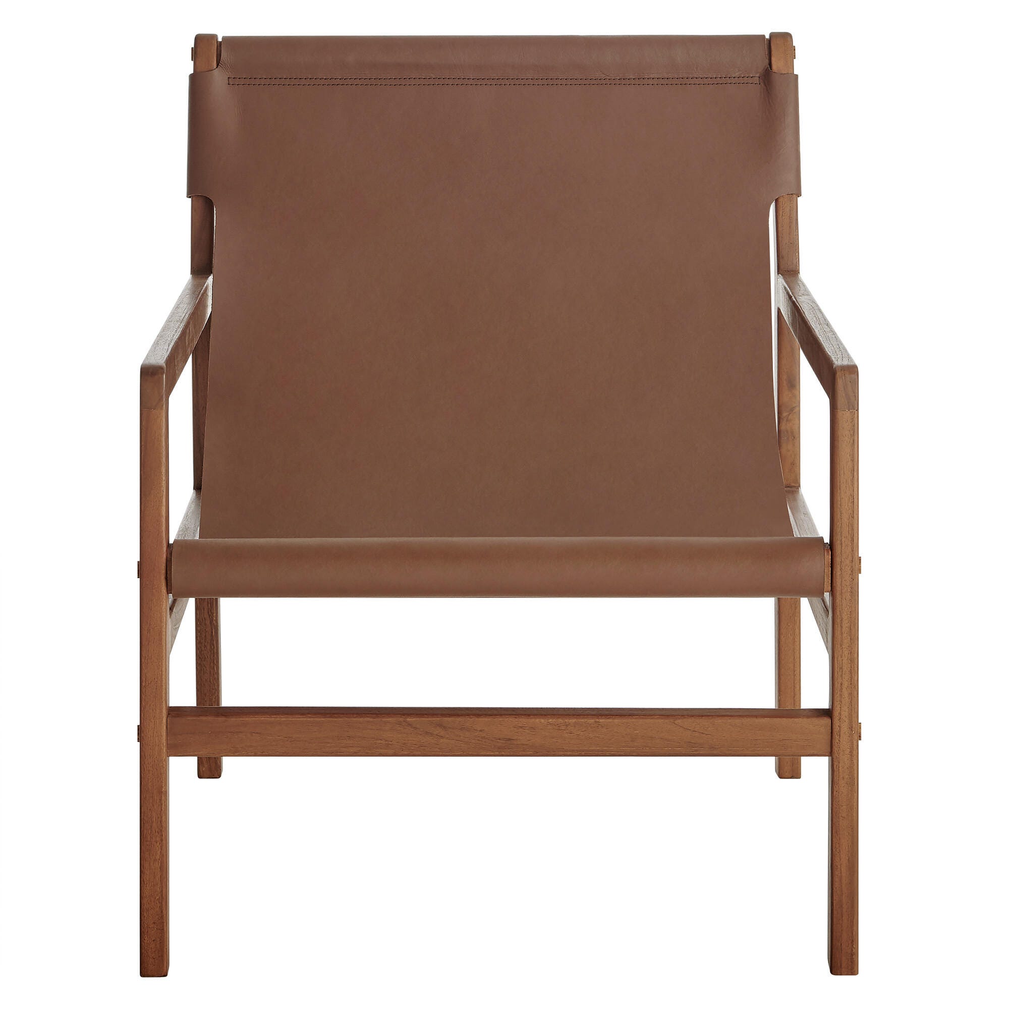 Modway Sonora Sling Accent Chair, Nutmeg Brown, large