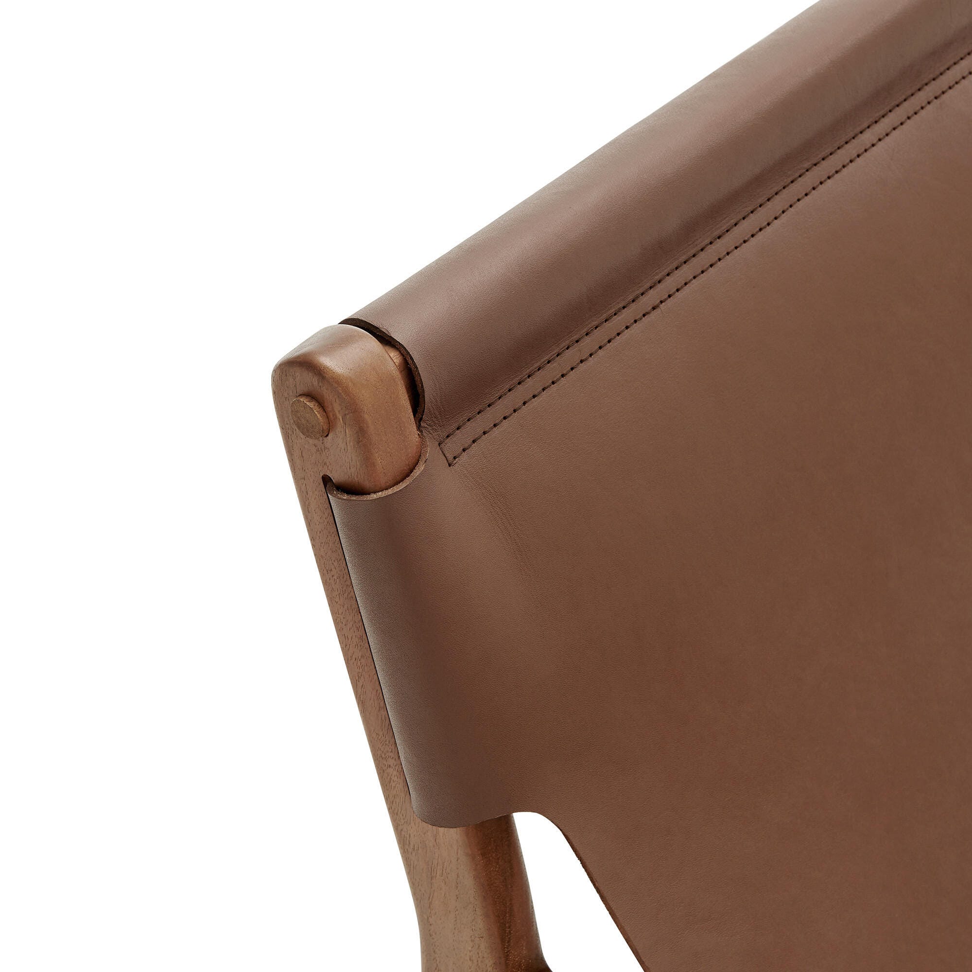 Modway Sonora Sling Accent Chair, Nutmeg Brown, large