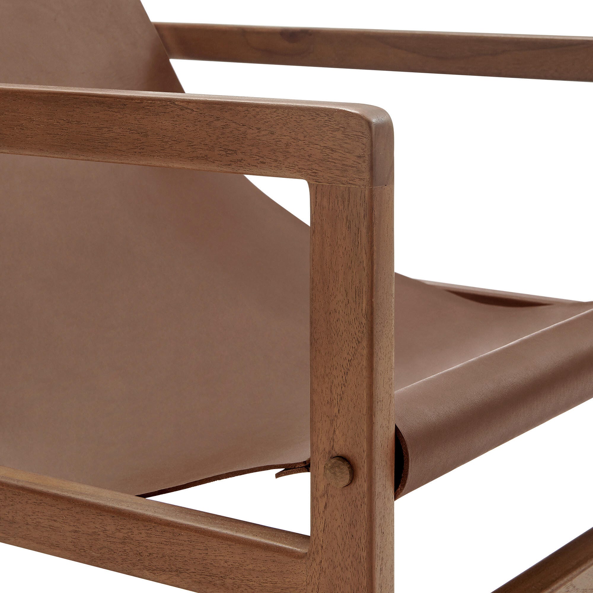 Modway Sonora Sling Accent Chair, Nutmeg Brown, large