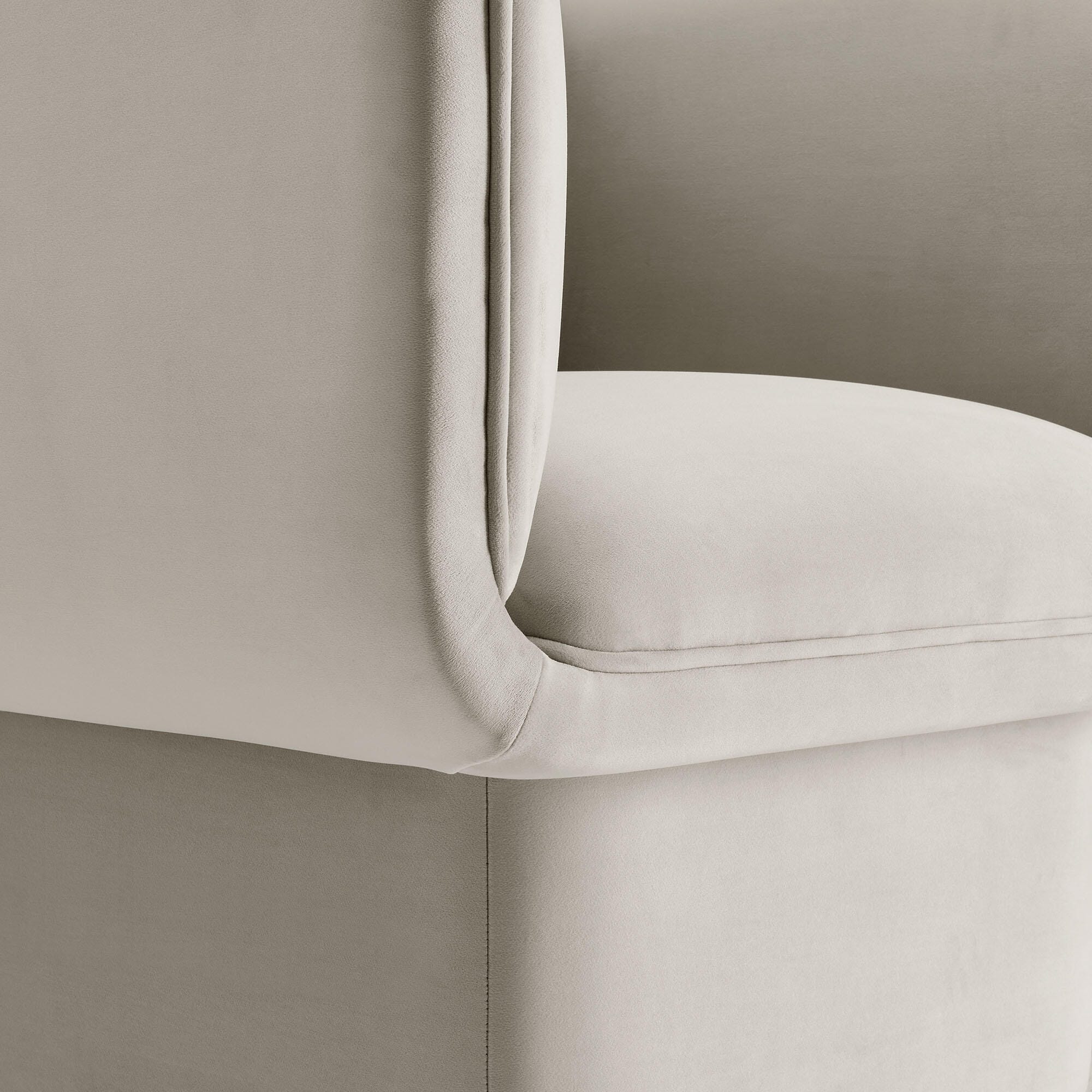 Modway Tate Accent Chair, Almond, large