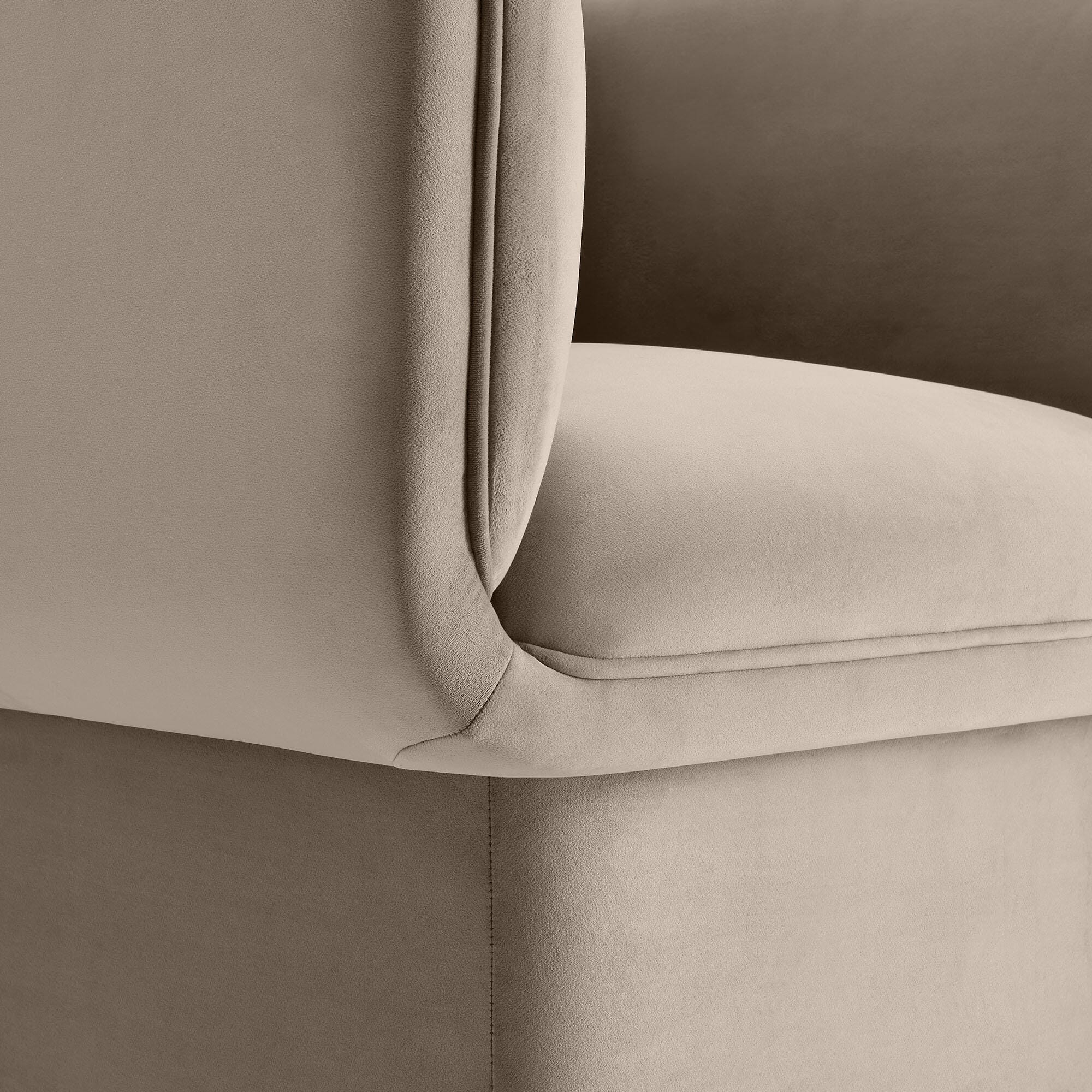 Modway Tate Accent Chair, Taupe, large