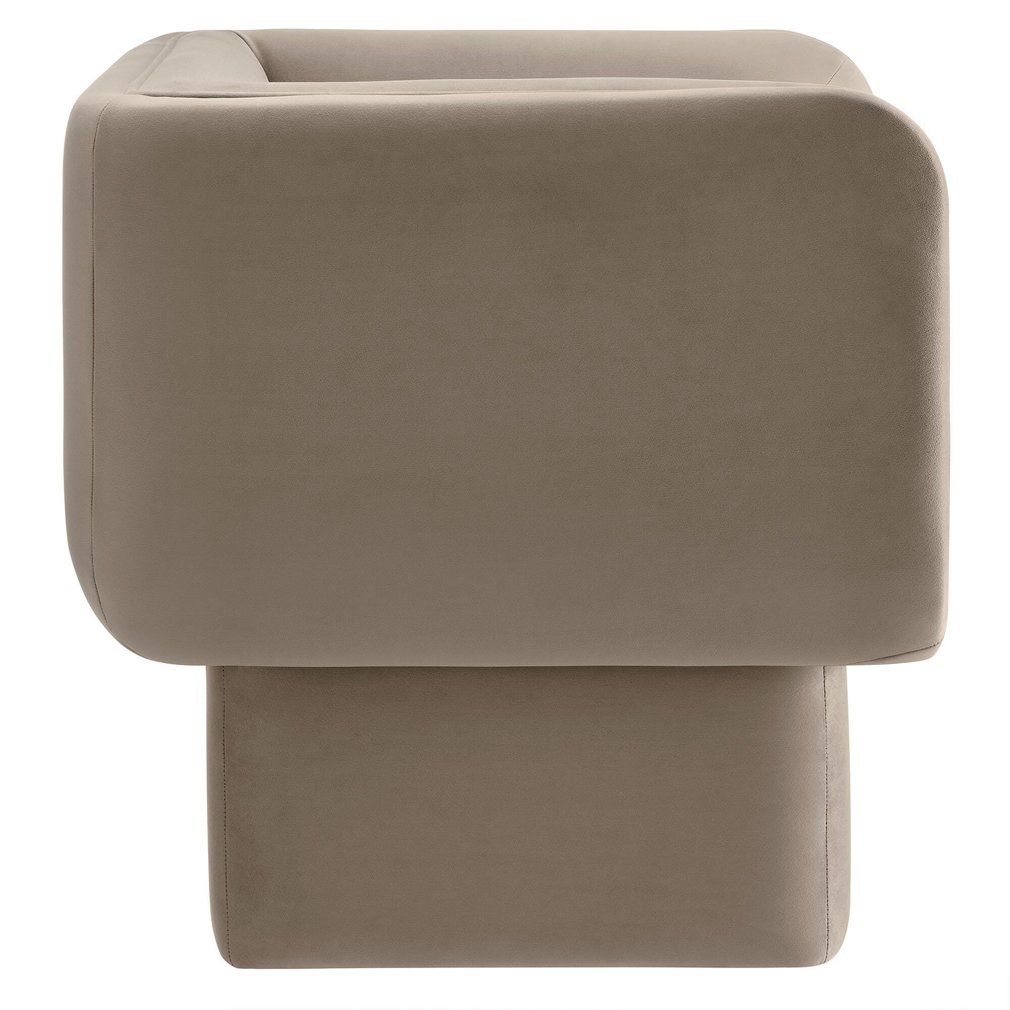 Modway Tate Accent Chair, Taupe, large