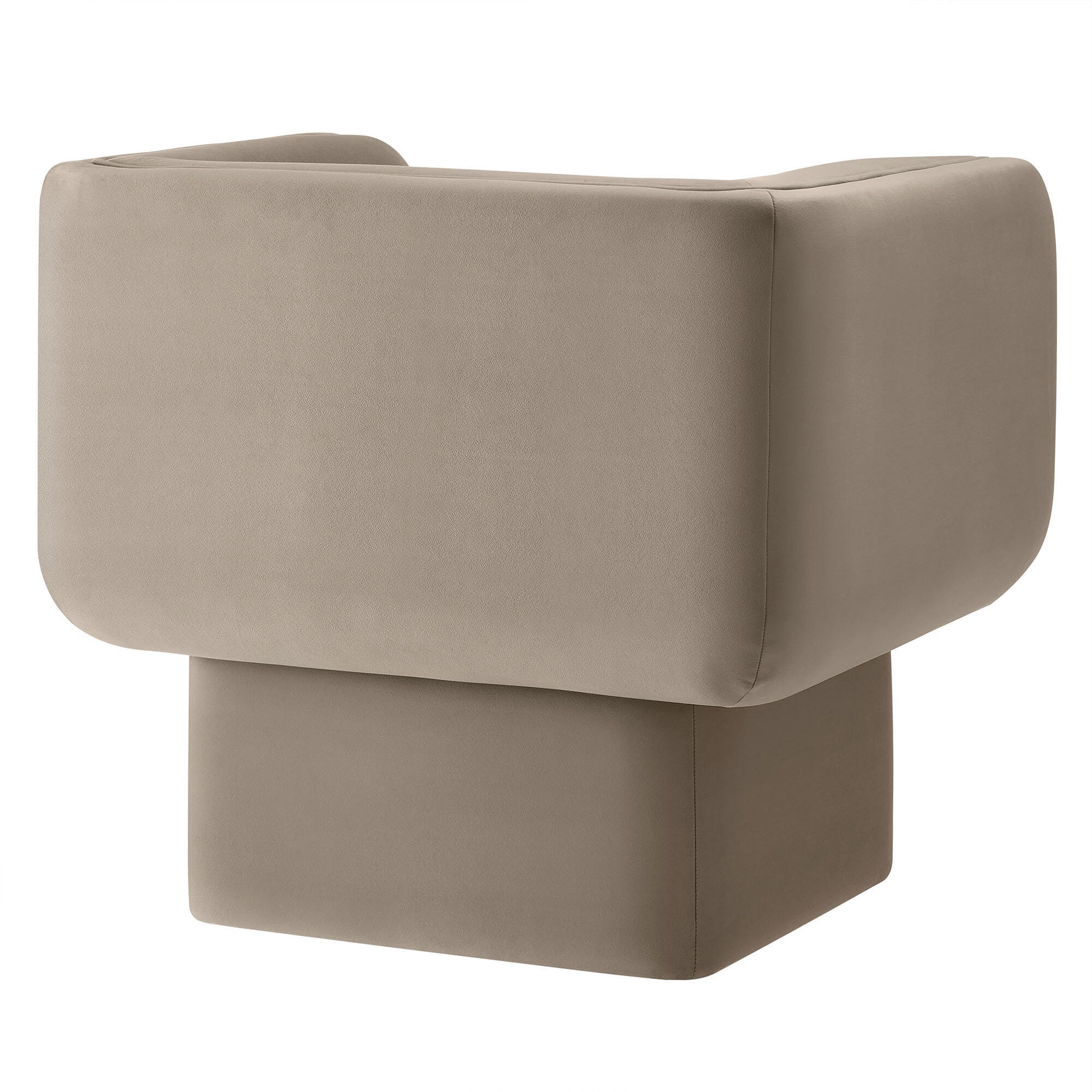 Modway Tate Accent Chair, Taupe, large