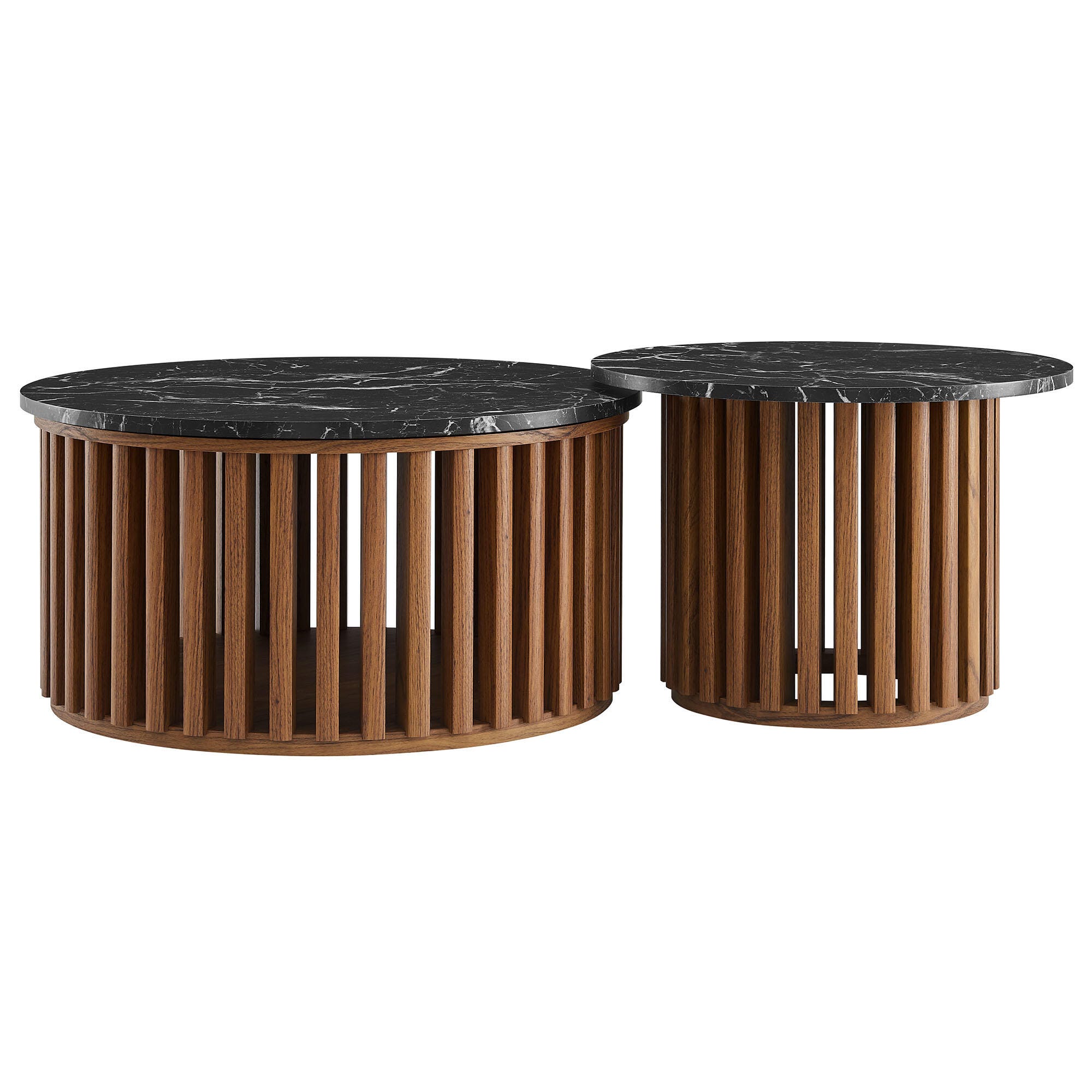 Modway Fortitude Nesting Coffee Table (Set of 2), , large