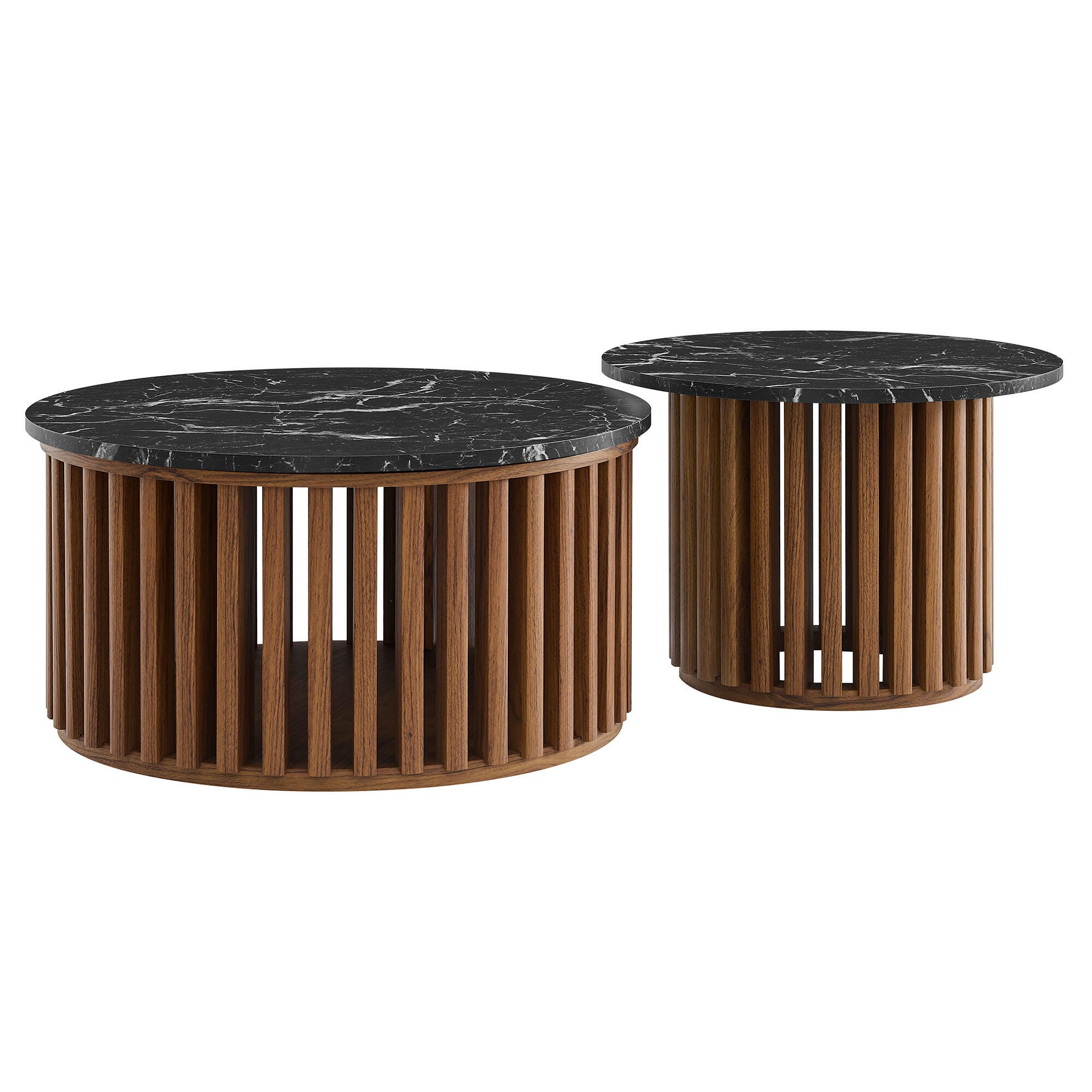 Modway Fortitude Nesting Coffee Table (Set of 2), , large