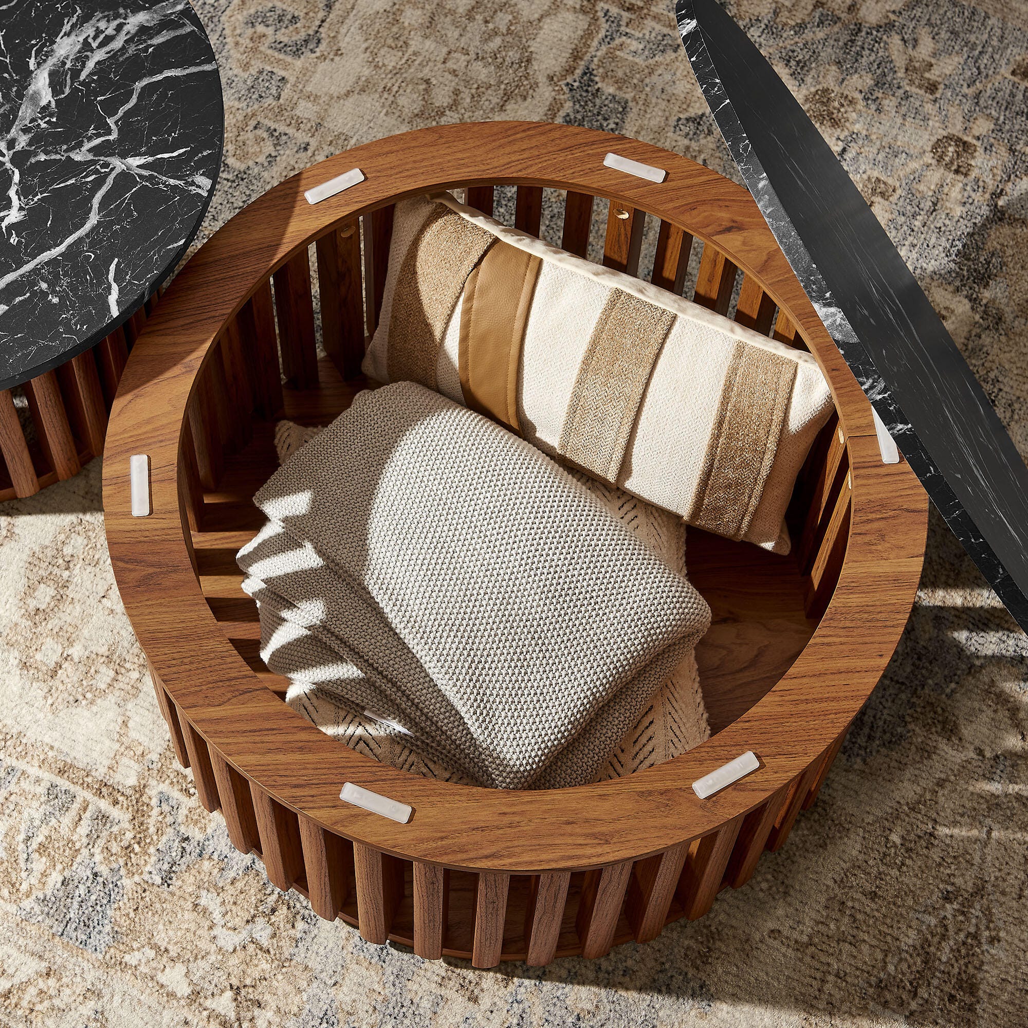 Modway Fortitude Nesting Coffee Table (Set of 2), , large