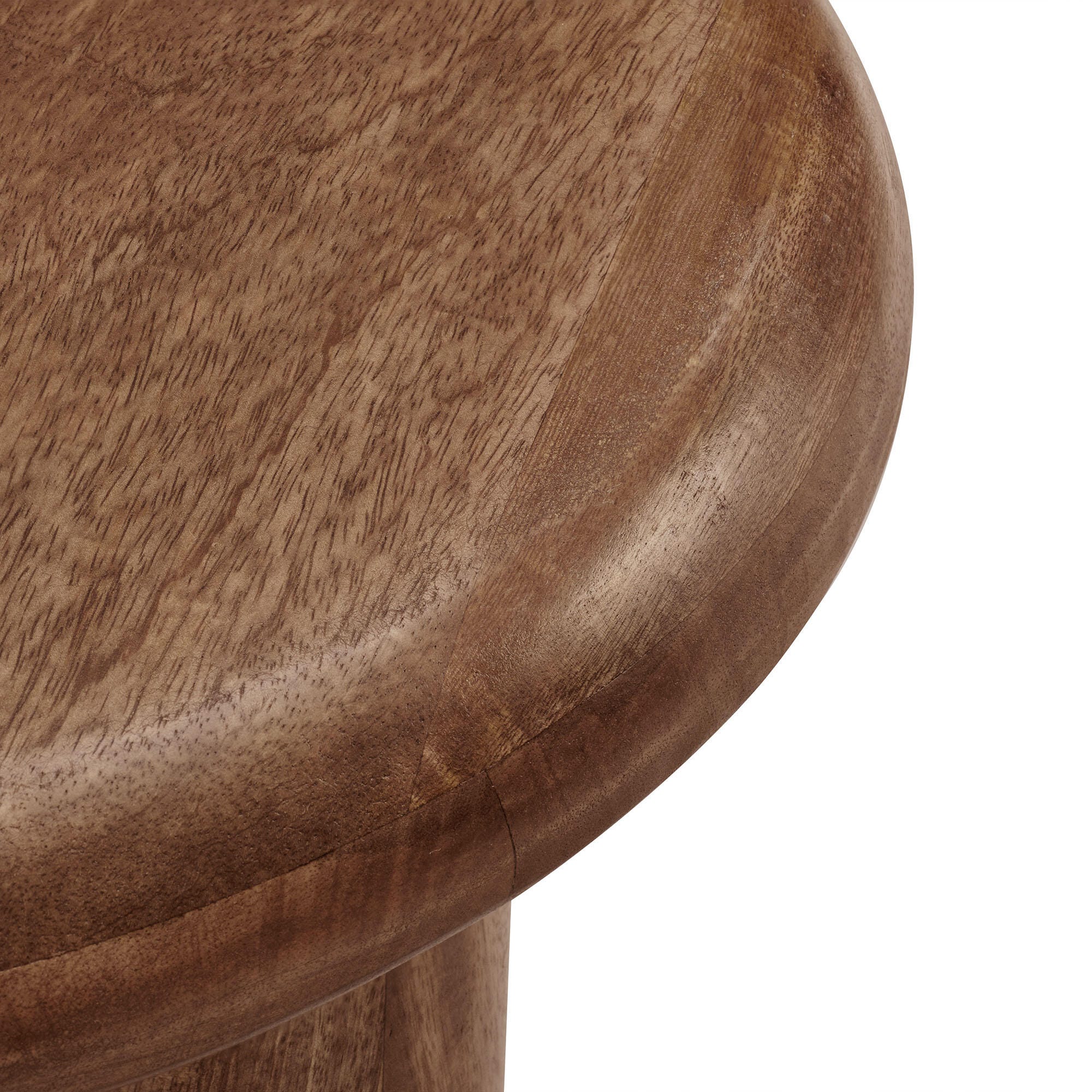 Modway Mavina Side Table, Walnut, large