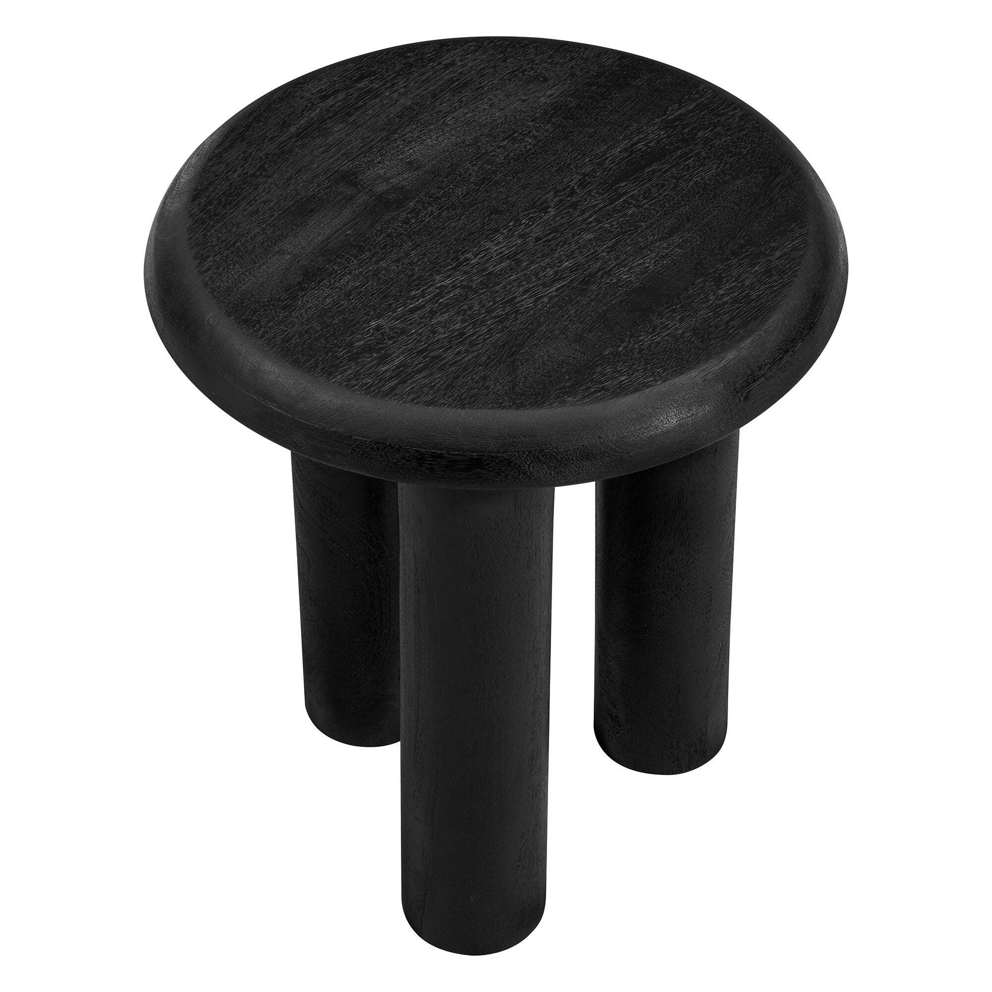 Modway Mavina Side Table, Black, large